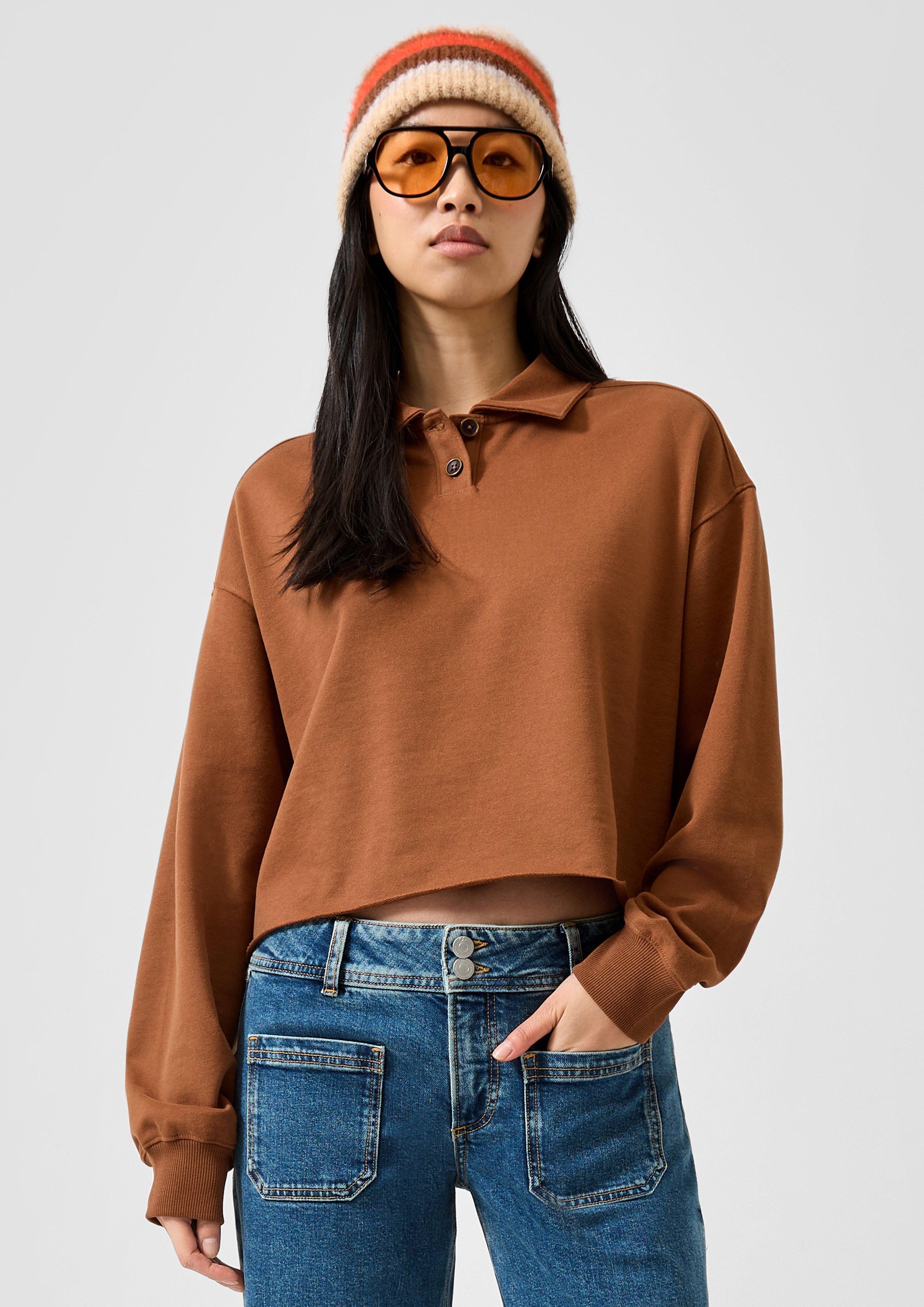 Bluza w kolorze brązowy od QS
