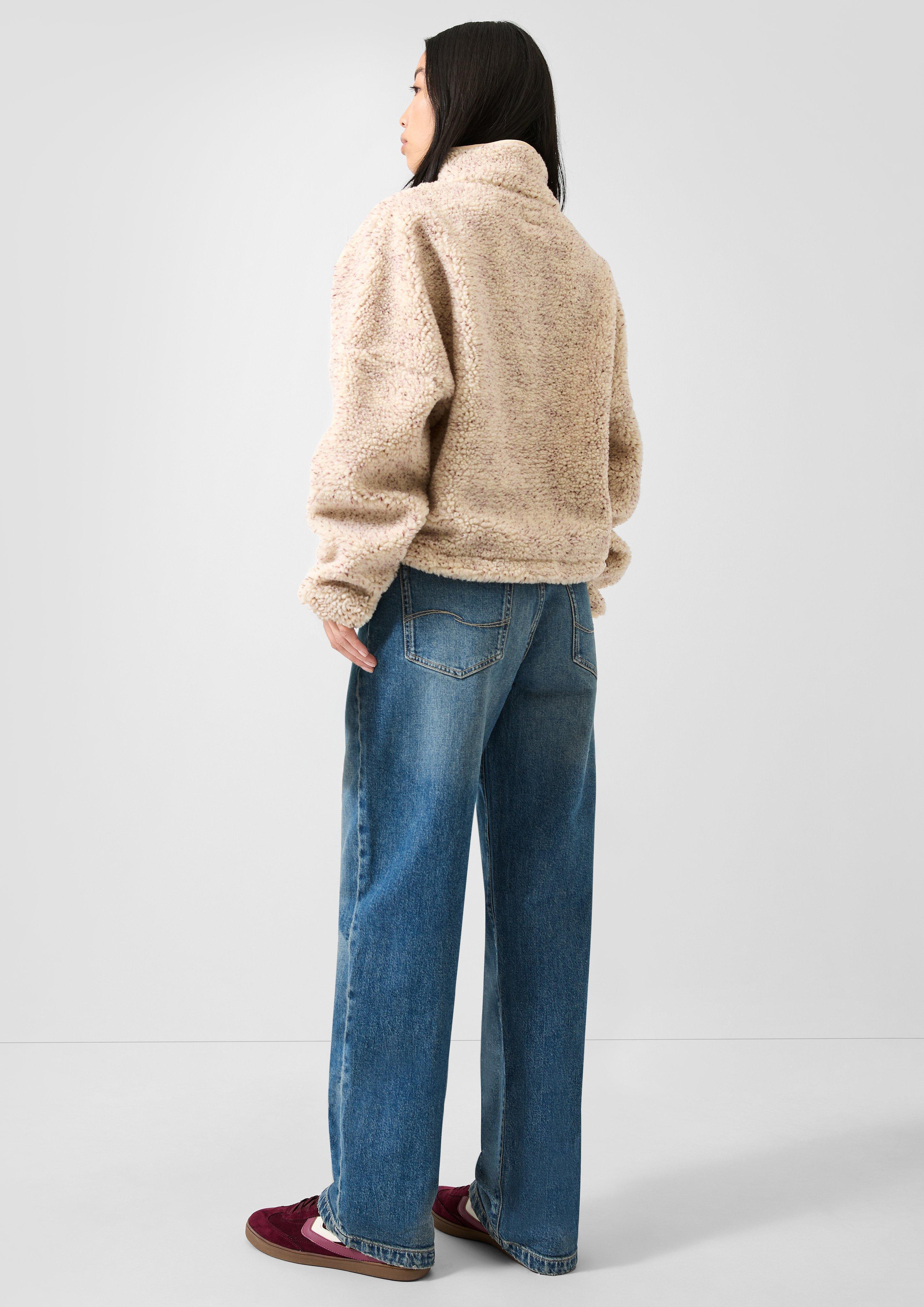 Femmes Sweat-shirt en beige de QS
