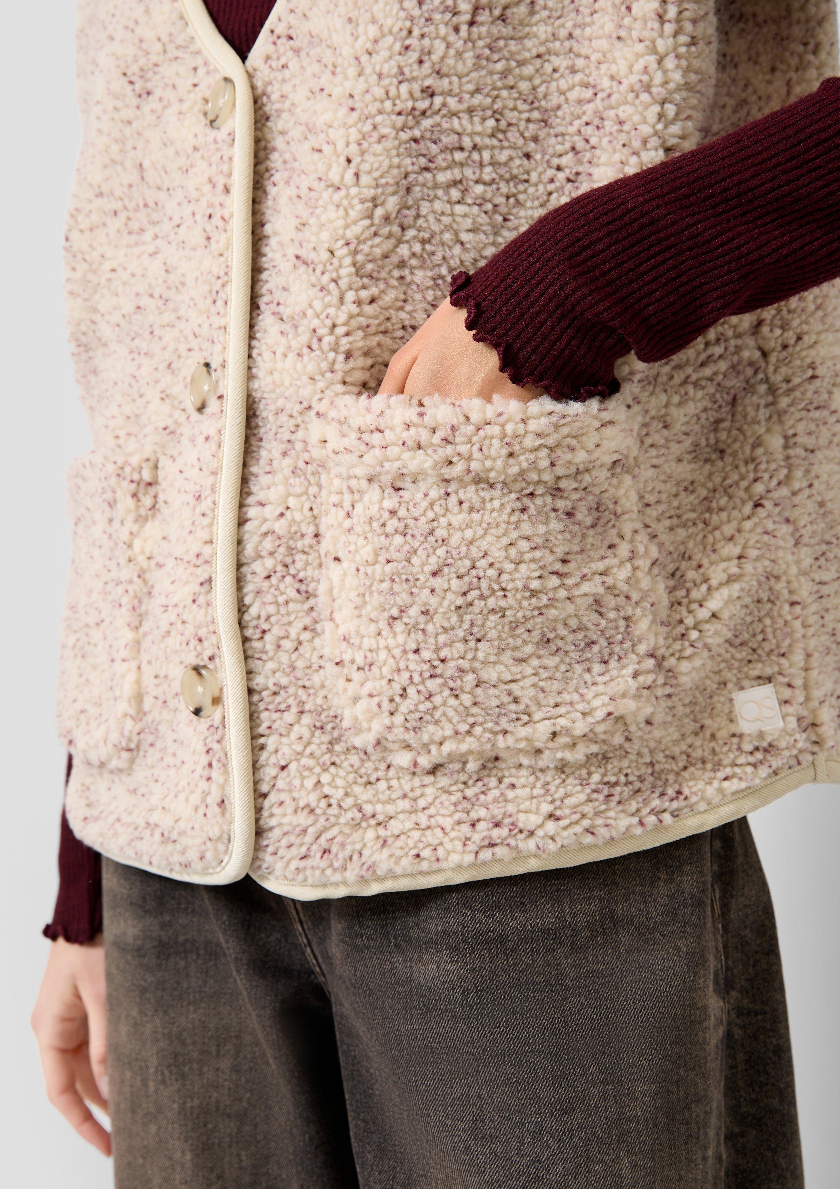 Femmes Gilet d'intérieur en beige de QS