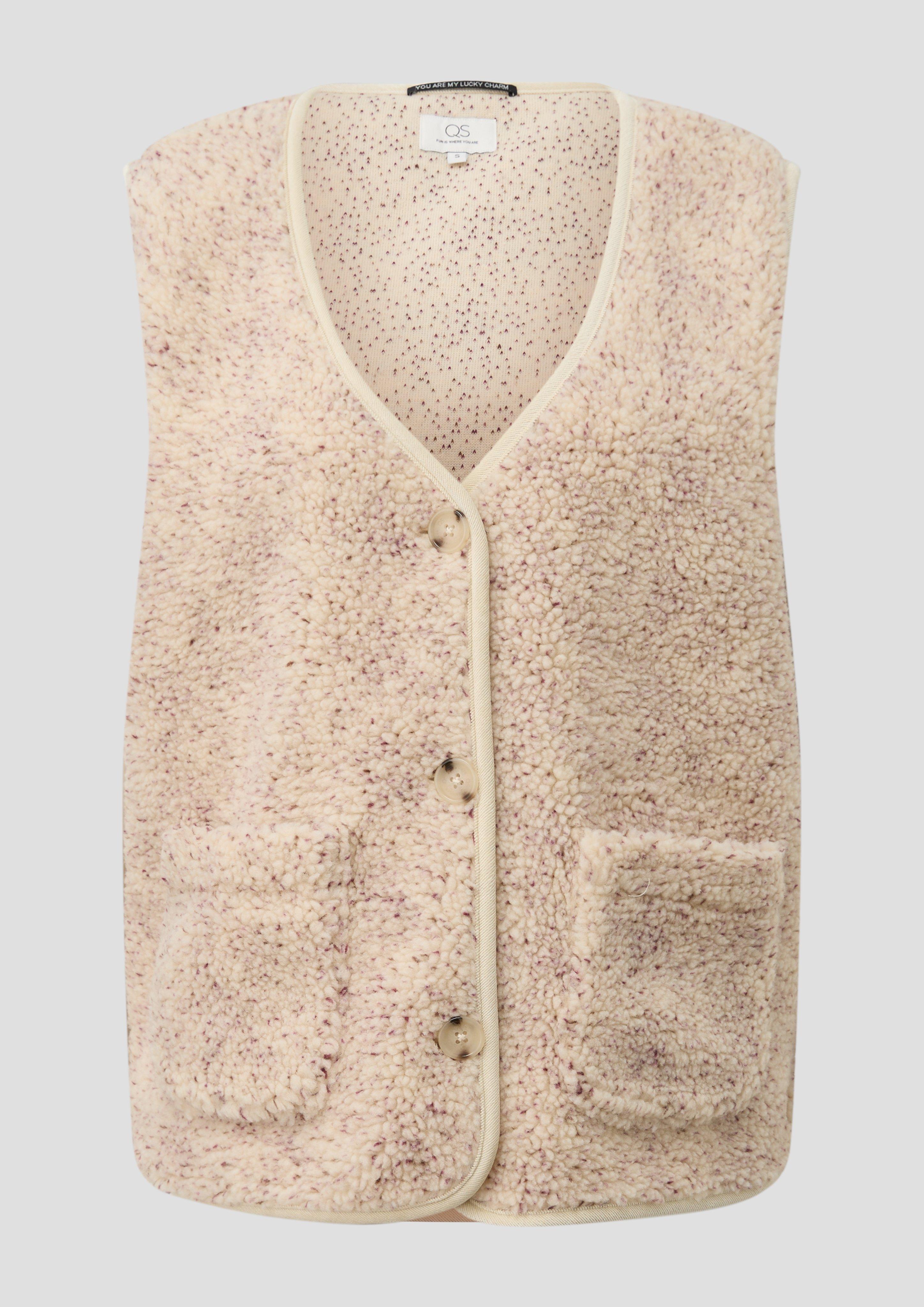 Femmes Gilet d'intérieur en beige de QS