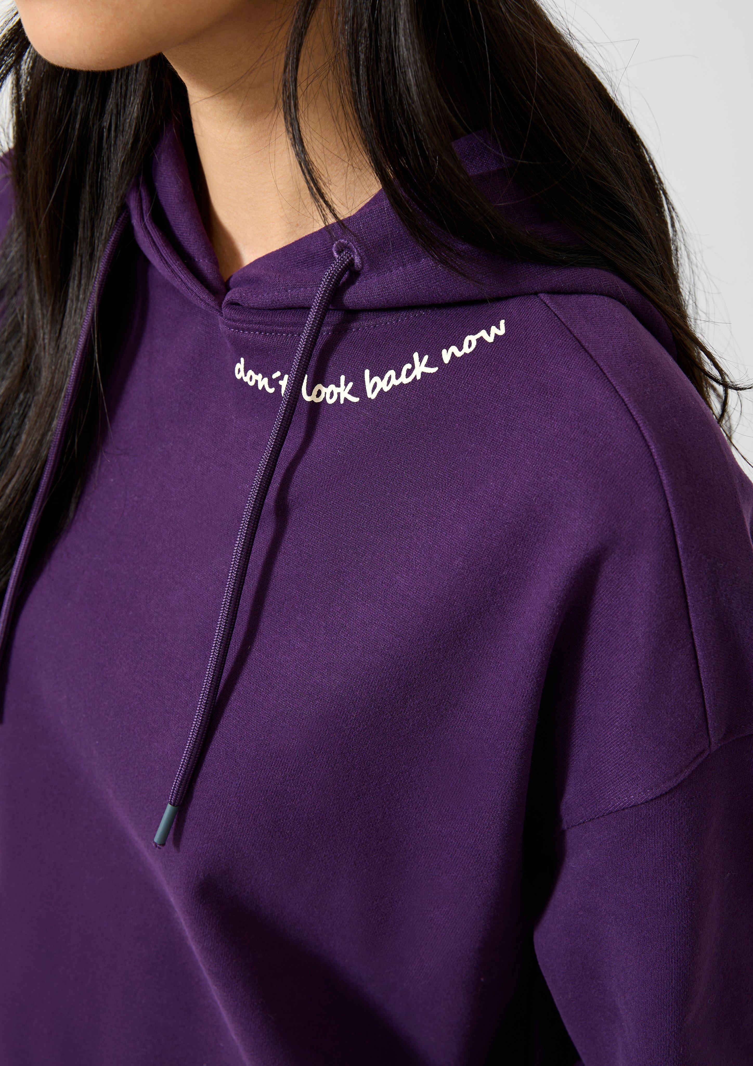 Femmes Sweatshirt en violet de QS