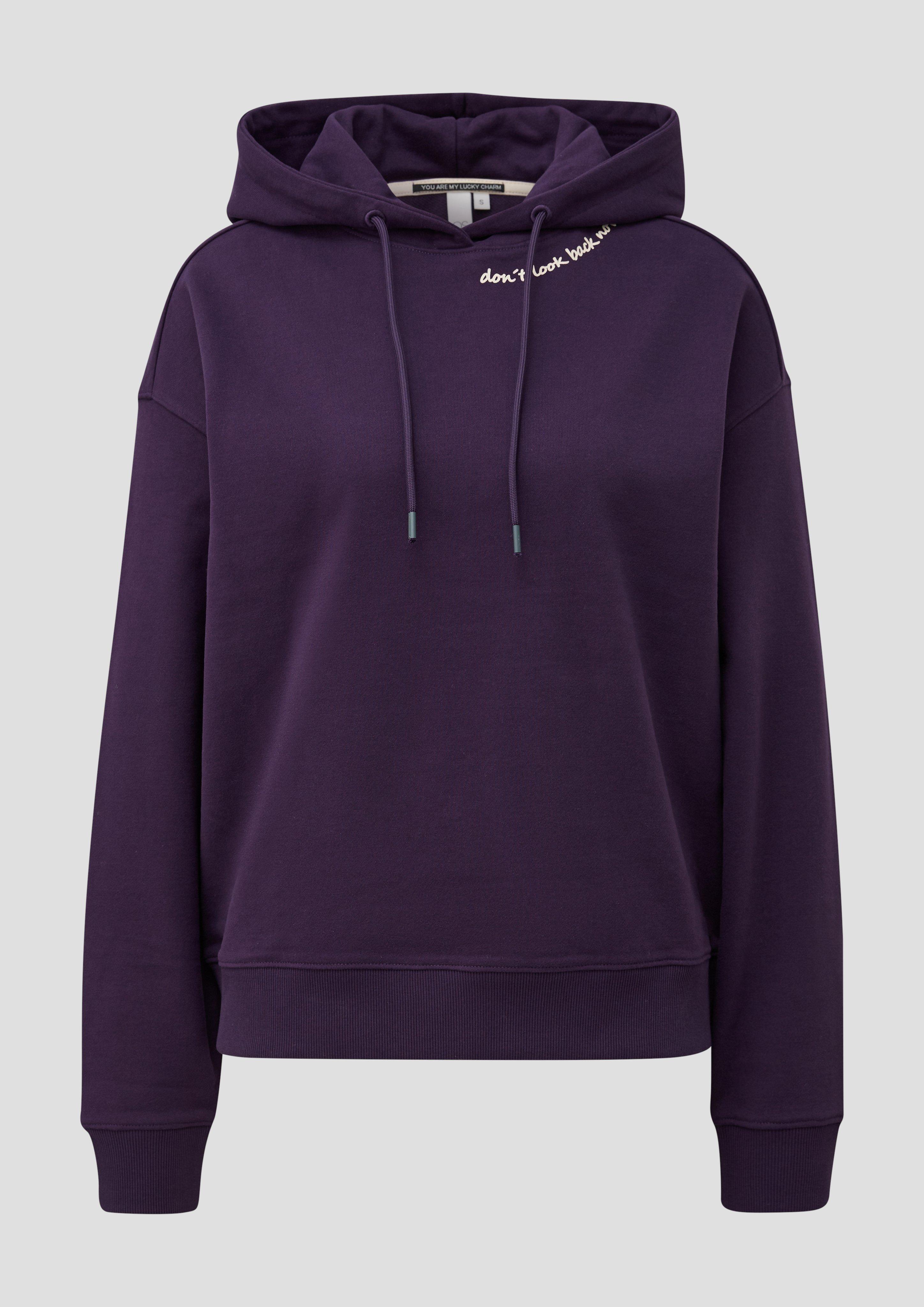 Femmes Sweatshirt en violet de QS