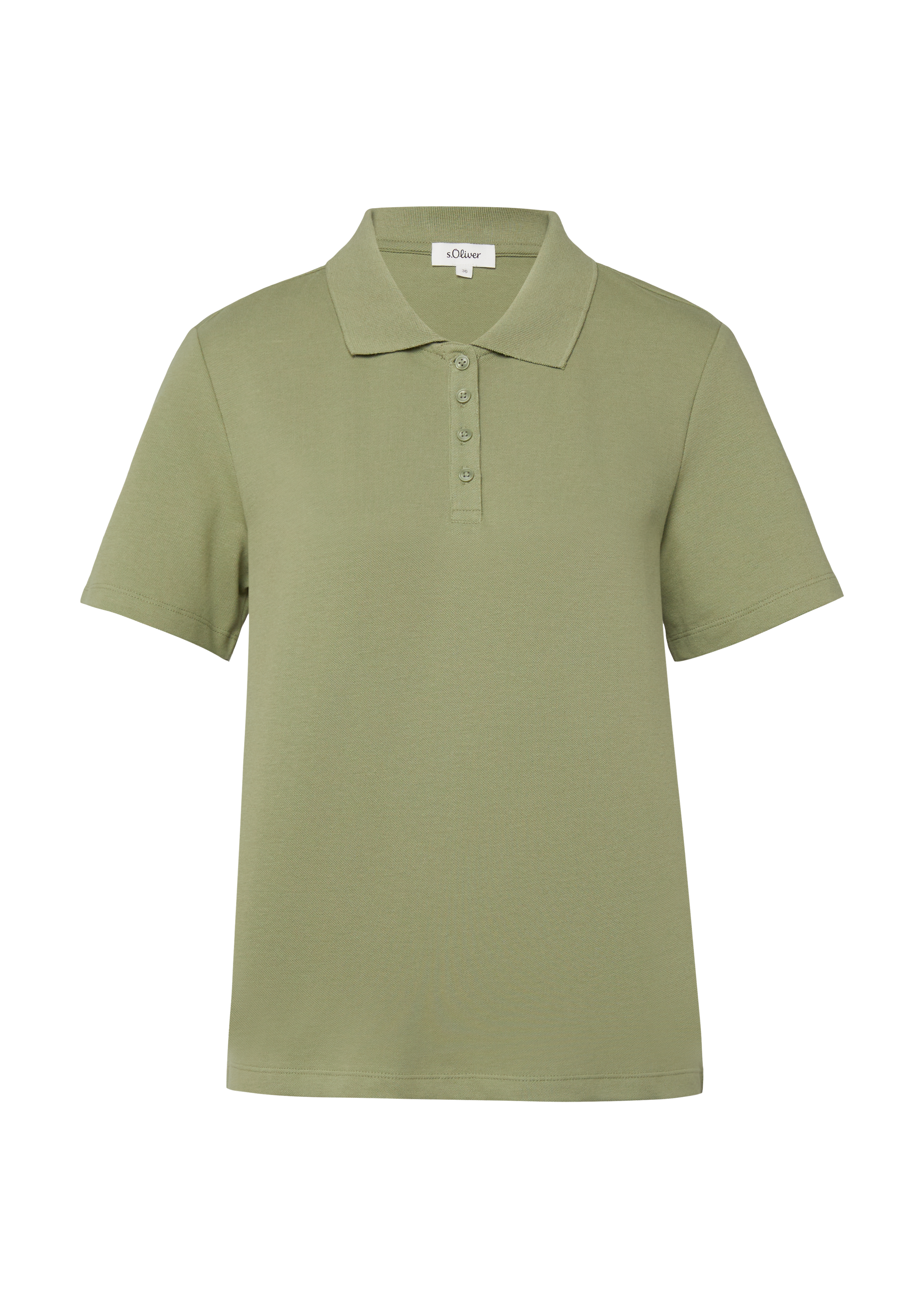 Katoenen piqué polo