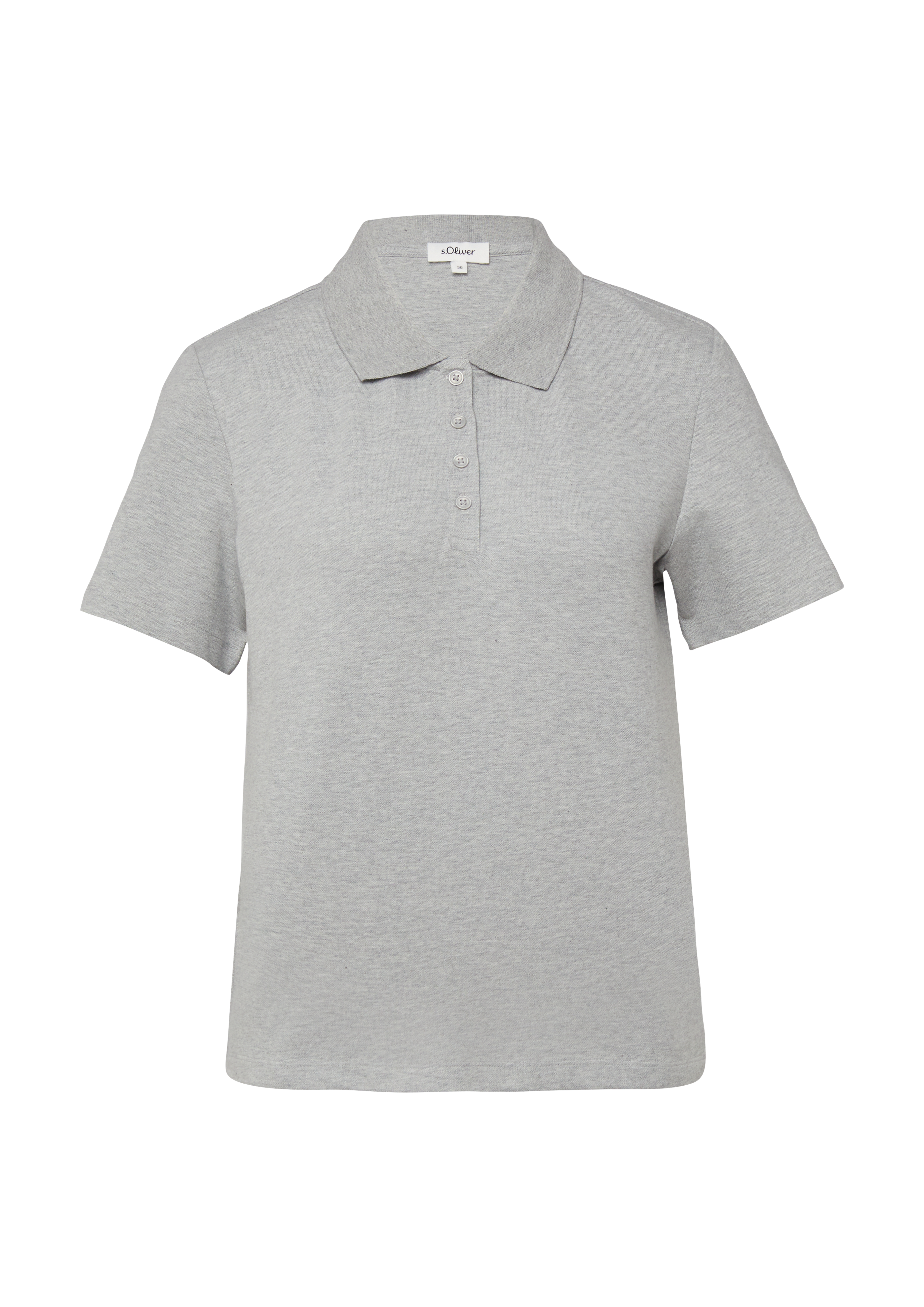 Katoenen piqué polo