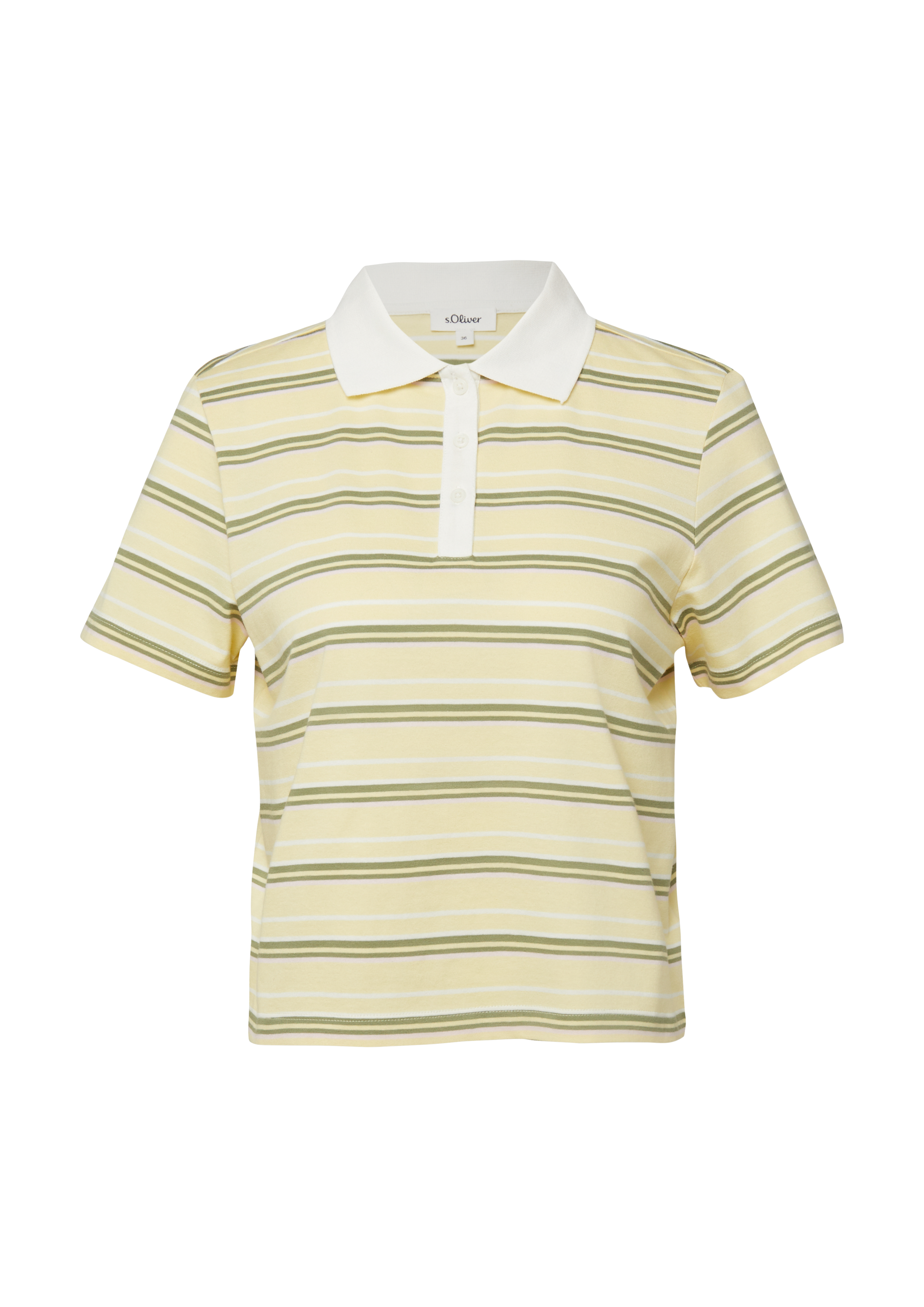 Verkorte polo in slim fit