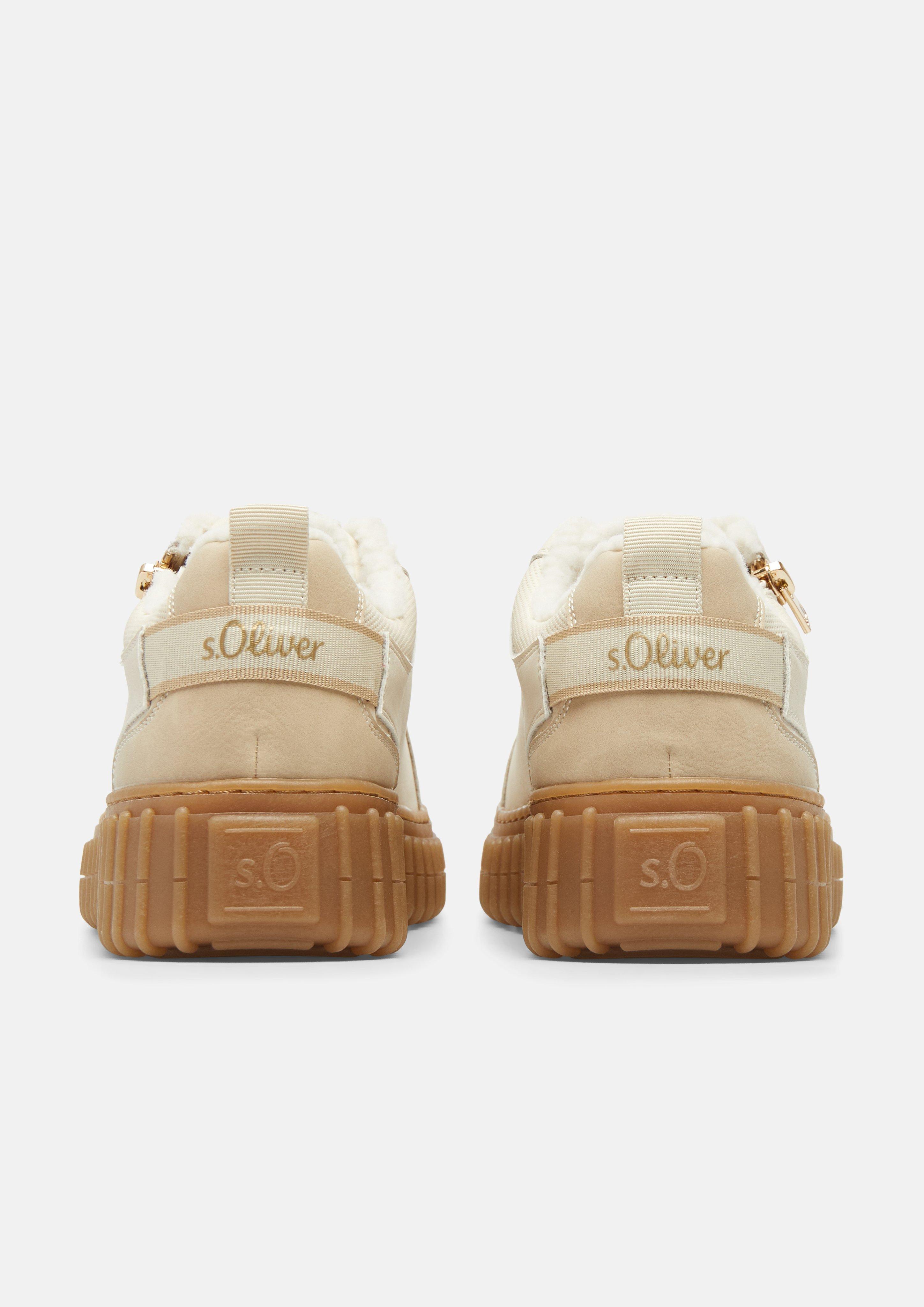 Women Sneakers in beige by s.Oliver