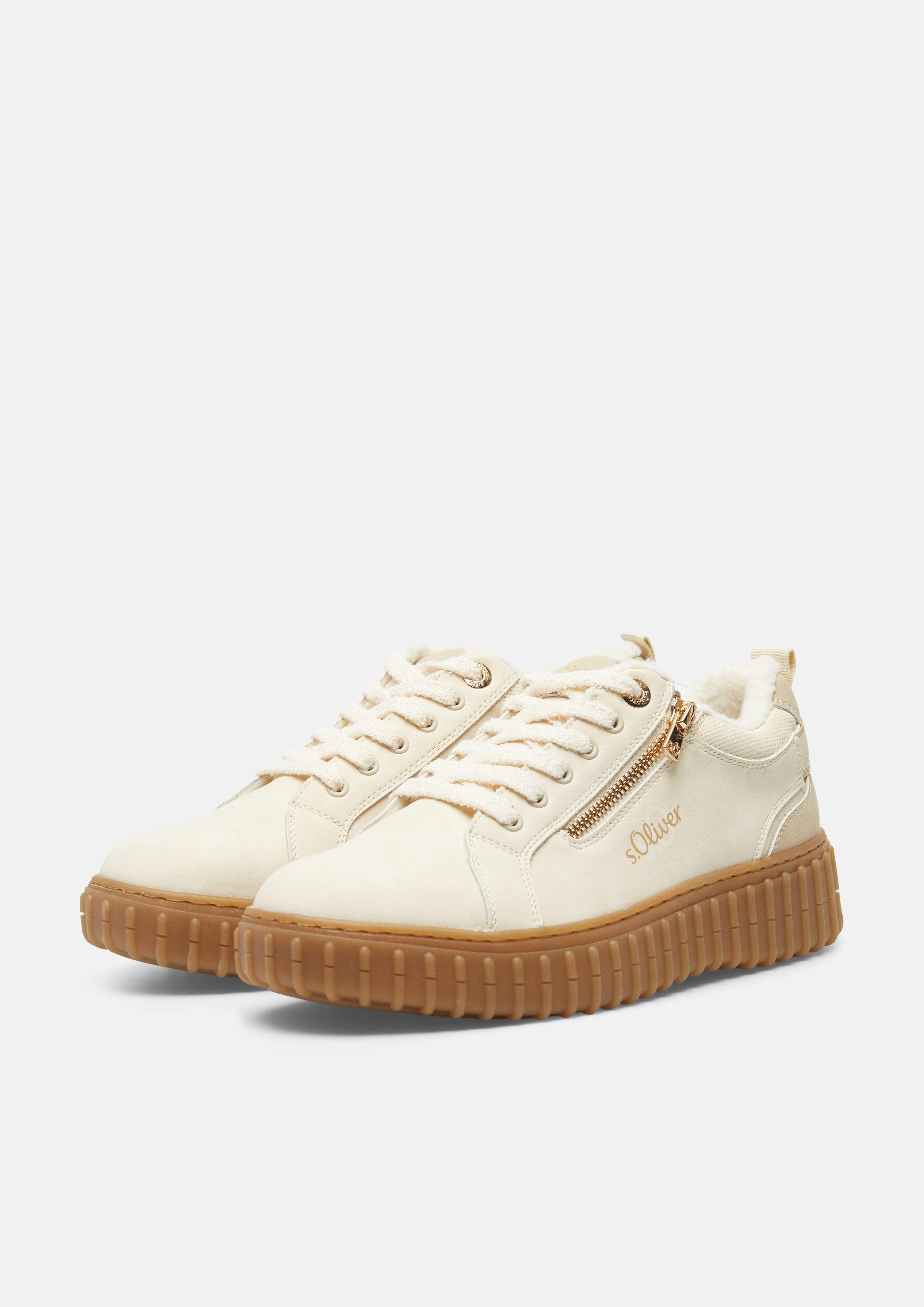Women Sneakers in beige by s.Oliver