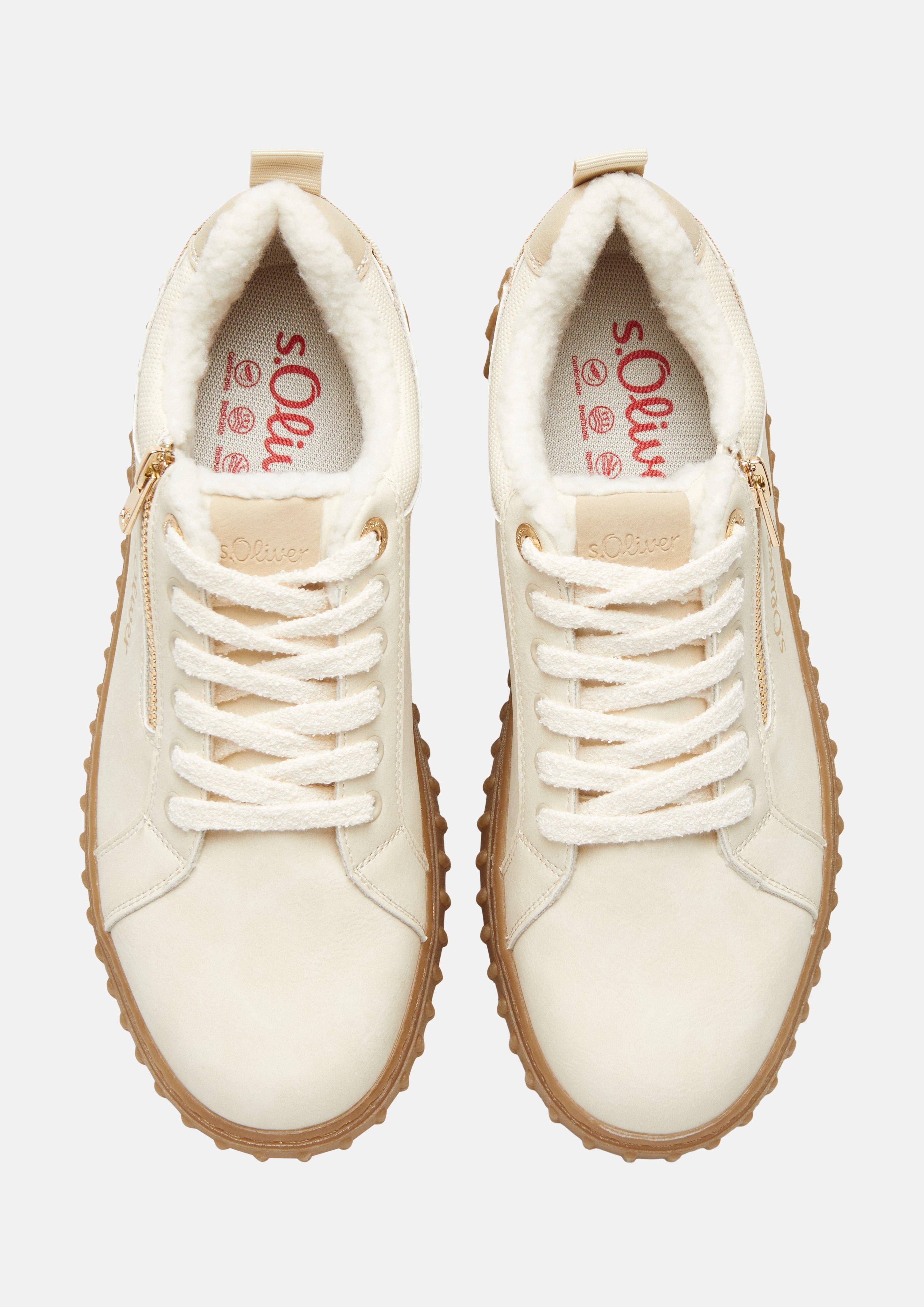 Women Sneakers in beige by s.Oliver