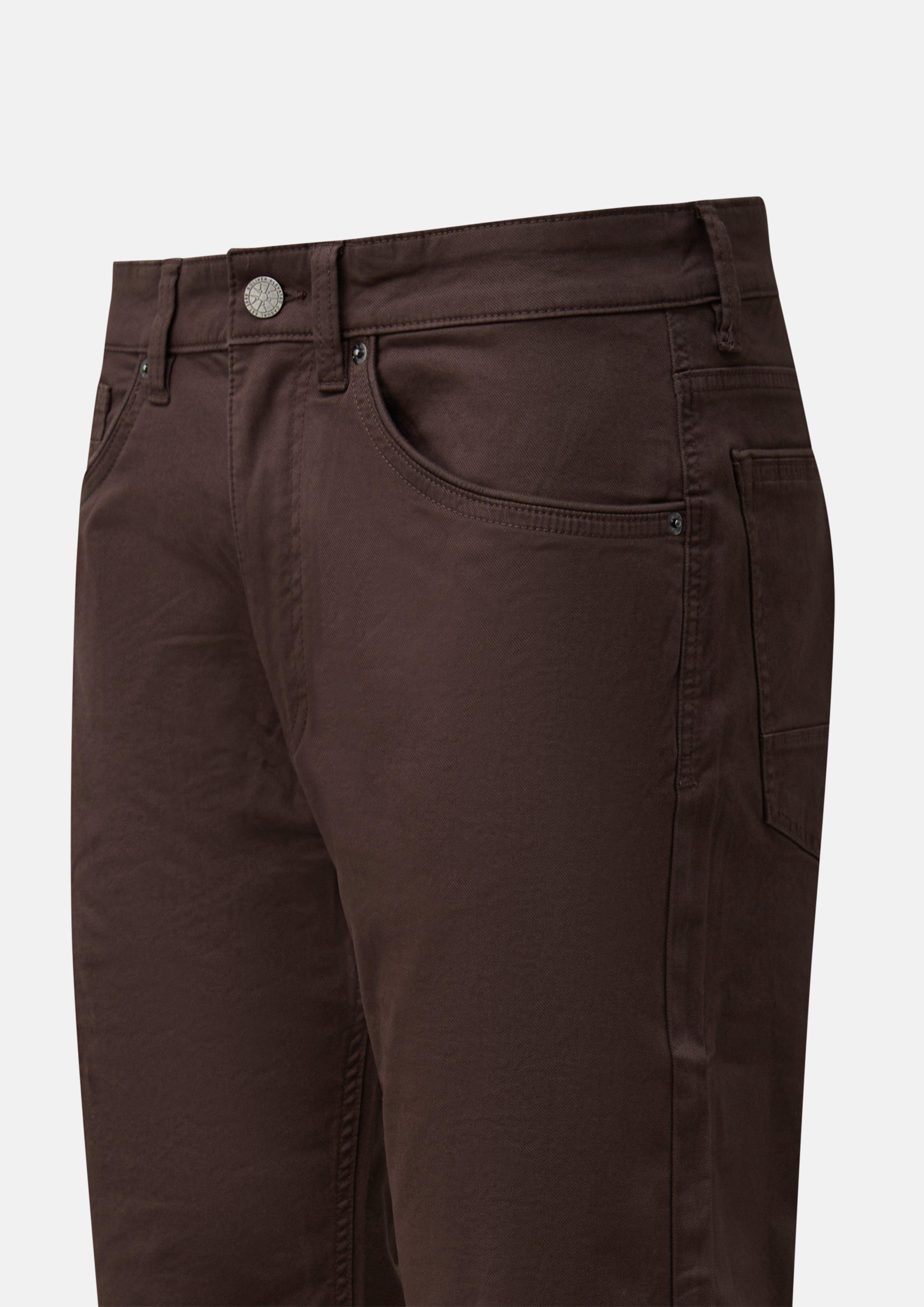 Men Trousers in brown by s.Oliver