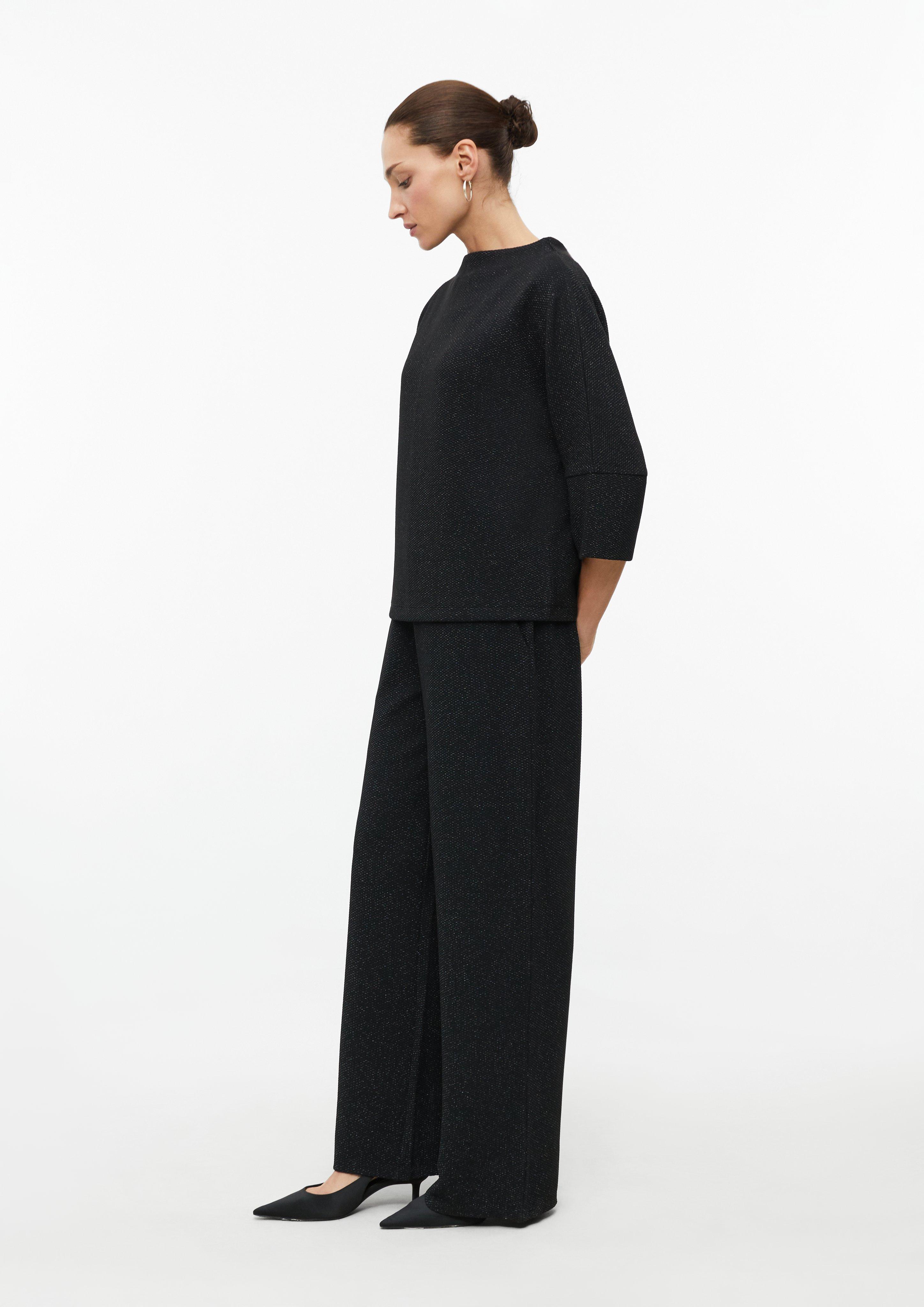 Damen Sweatshirt in schwarz von s.Oliver BLACK LABEL
