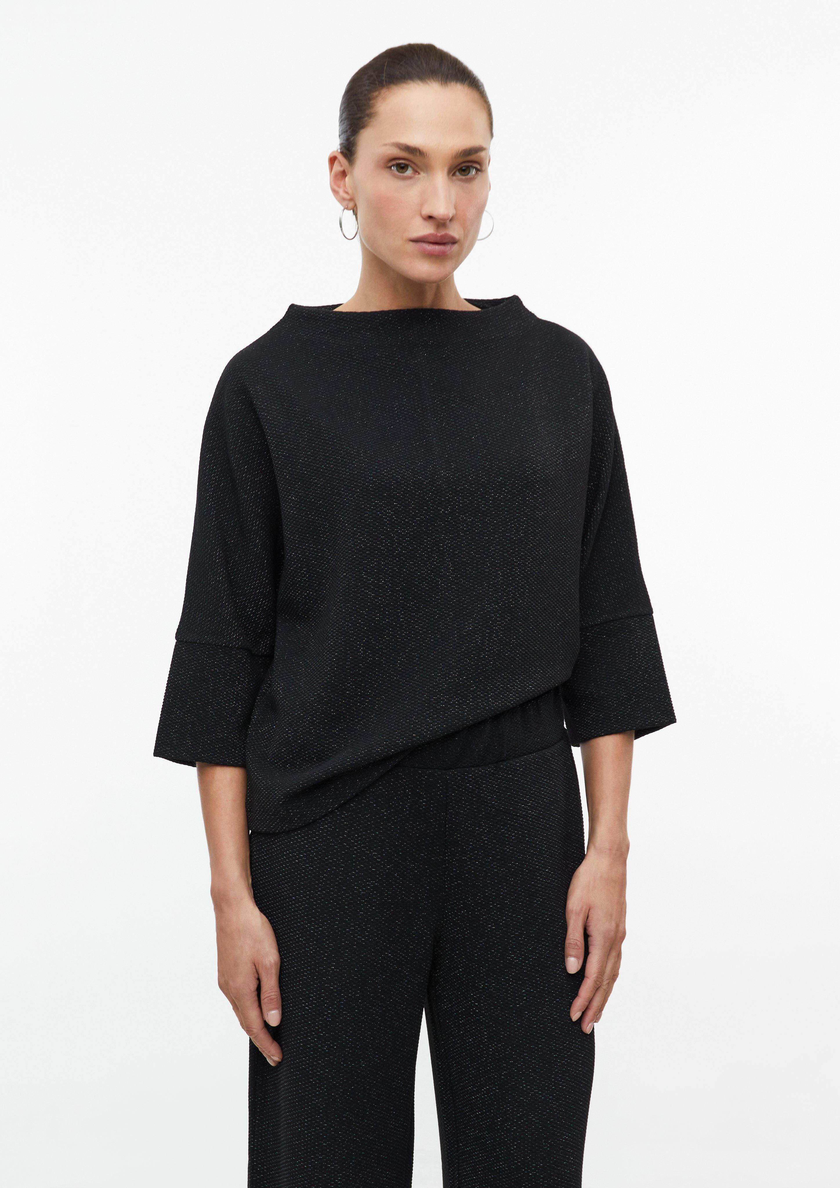 Sweatshirt in Farbe schwarz von s.Oliver BLACK LABEL
