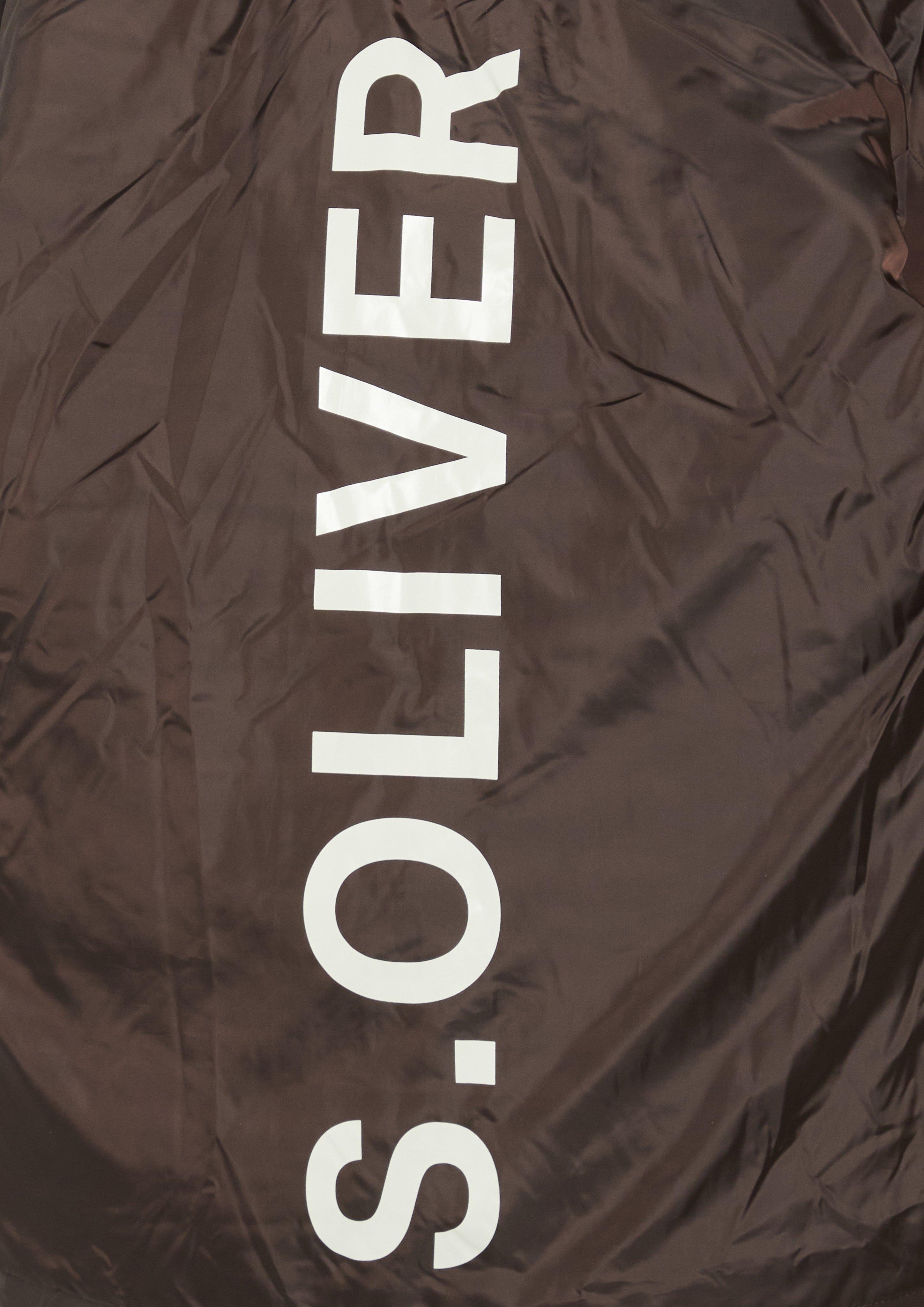 Dames Outdoor Buitenjas in bruin van s.Oliver