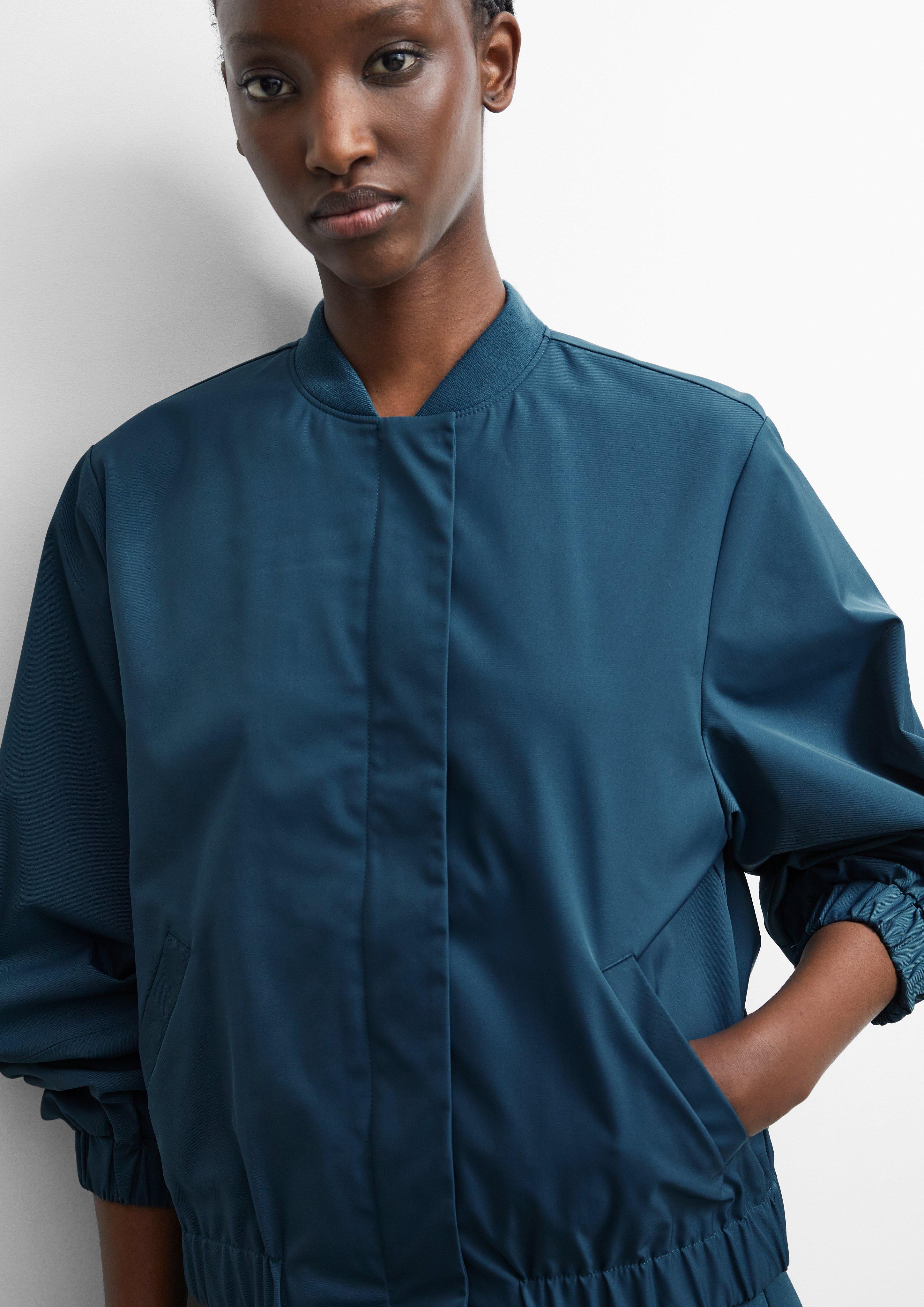 Indoor jacket in petrol by COMMA