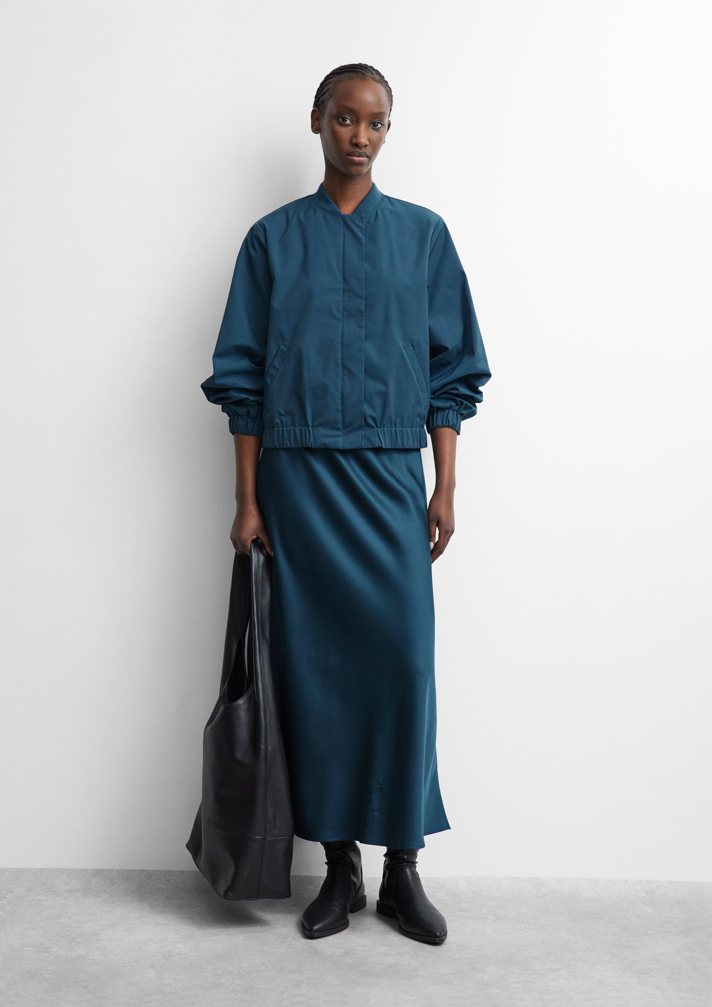 Indoor jacket in petrol by COMMA