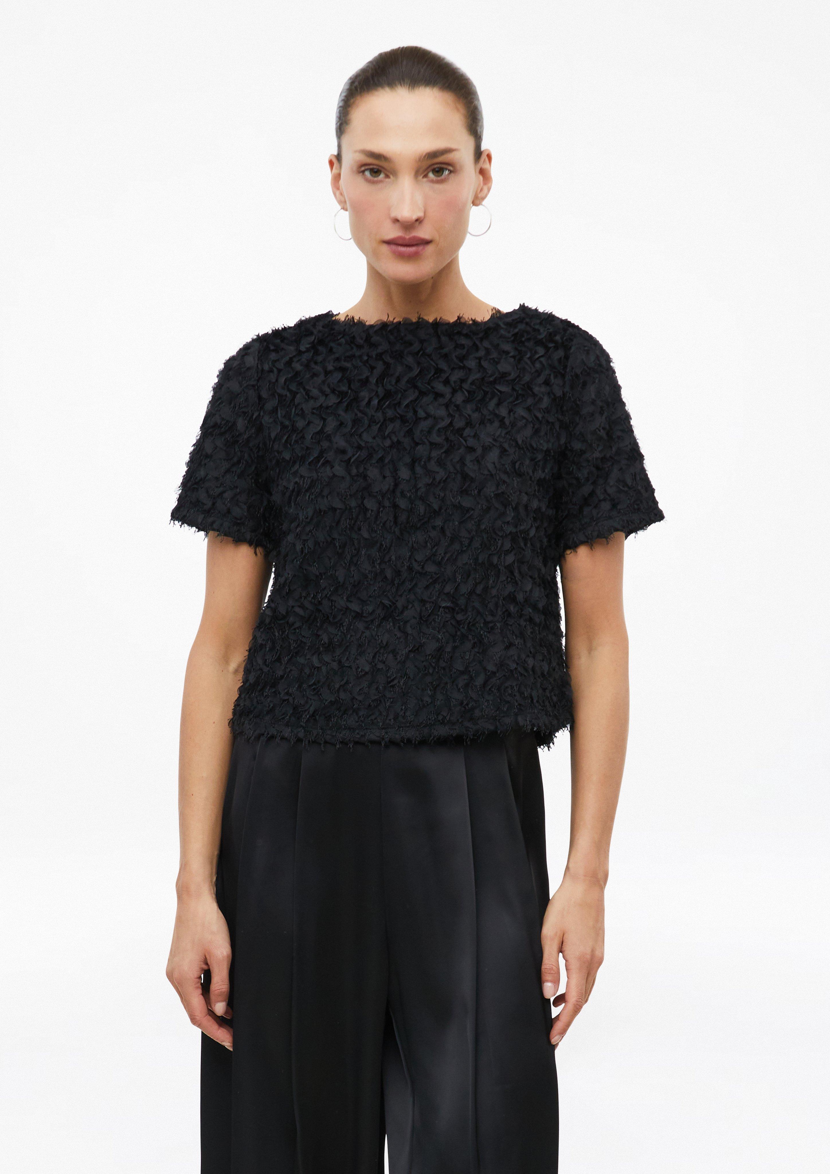 T-Shirt in Farbe schwarz von s.Oliver BLACK LABEL