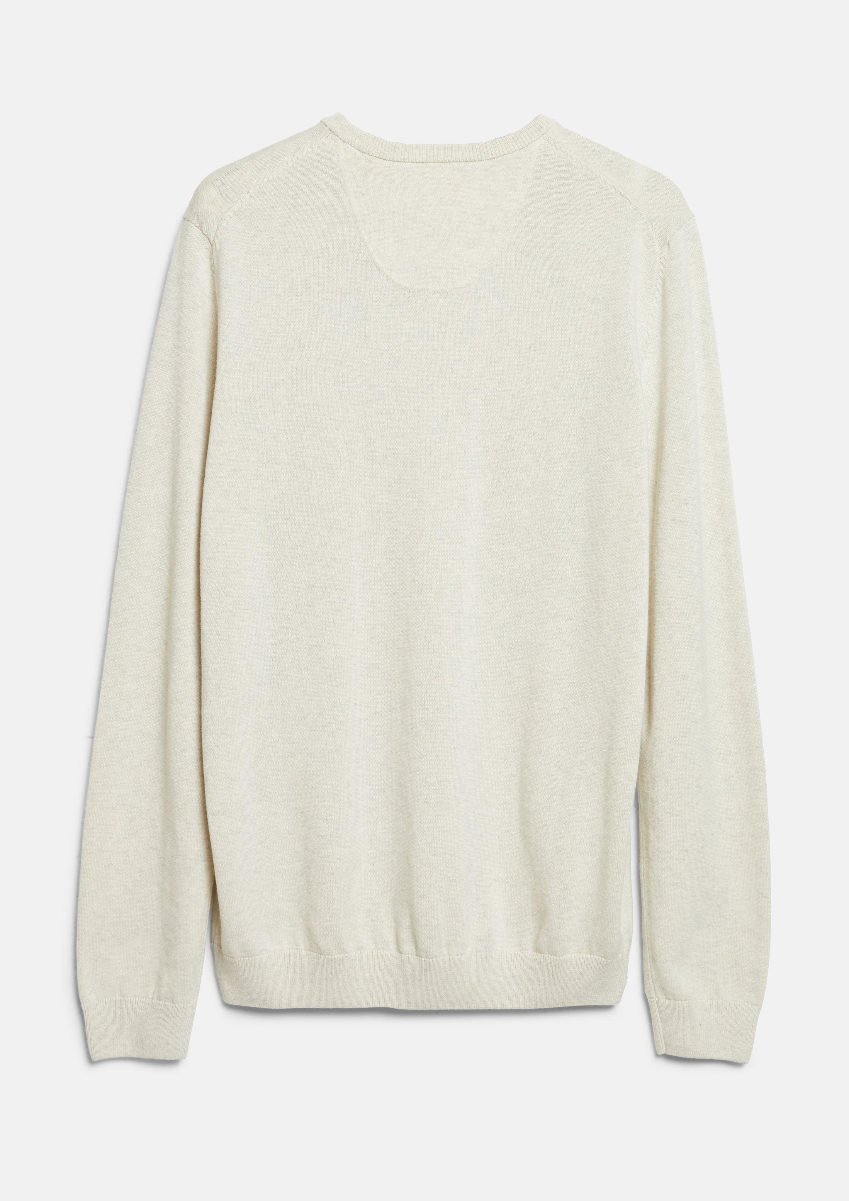 Hommes Pull en tricot en crème de s.Oliver