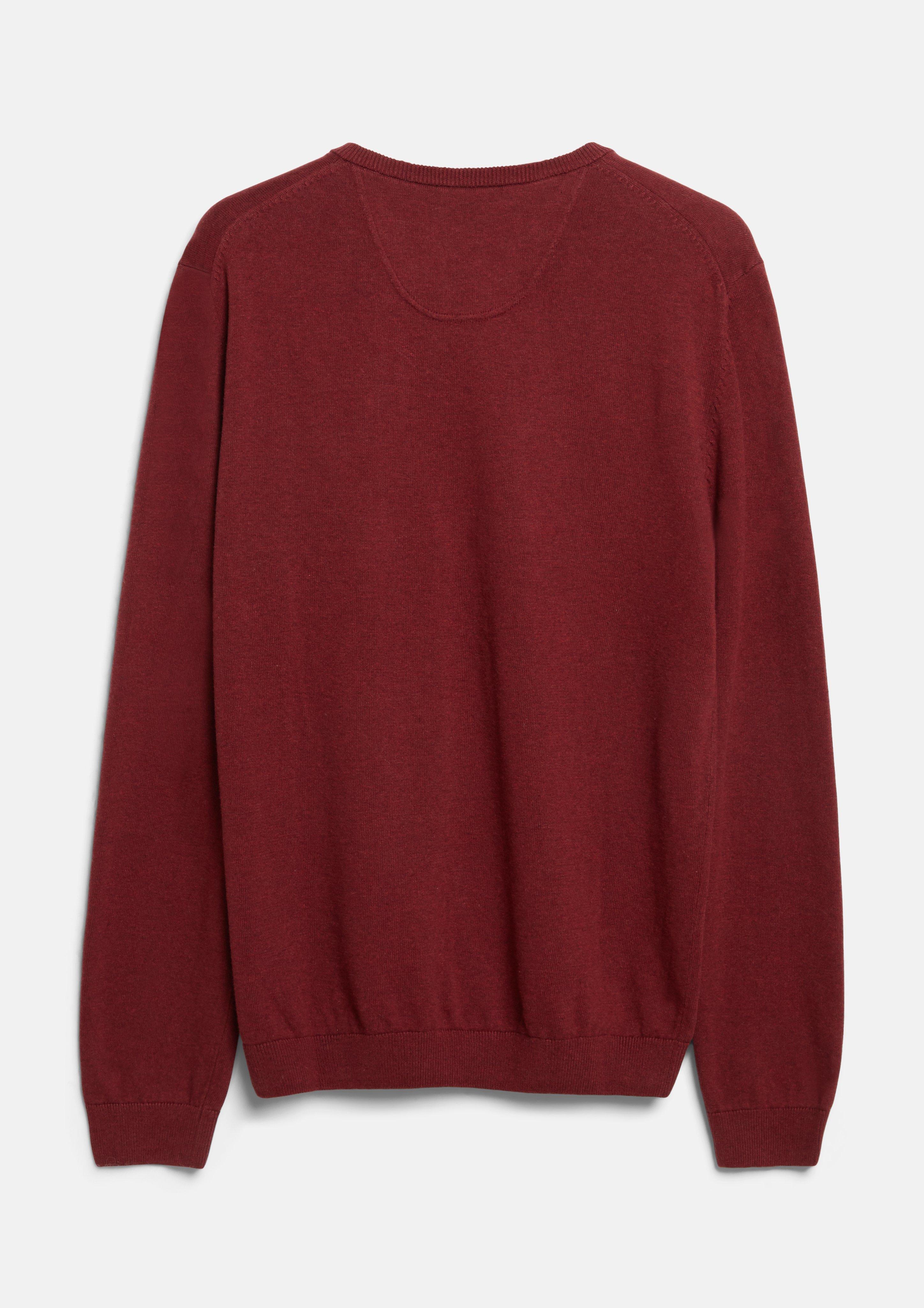 Hommes Pull en tricot en rouge de s.Oliver
