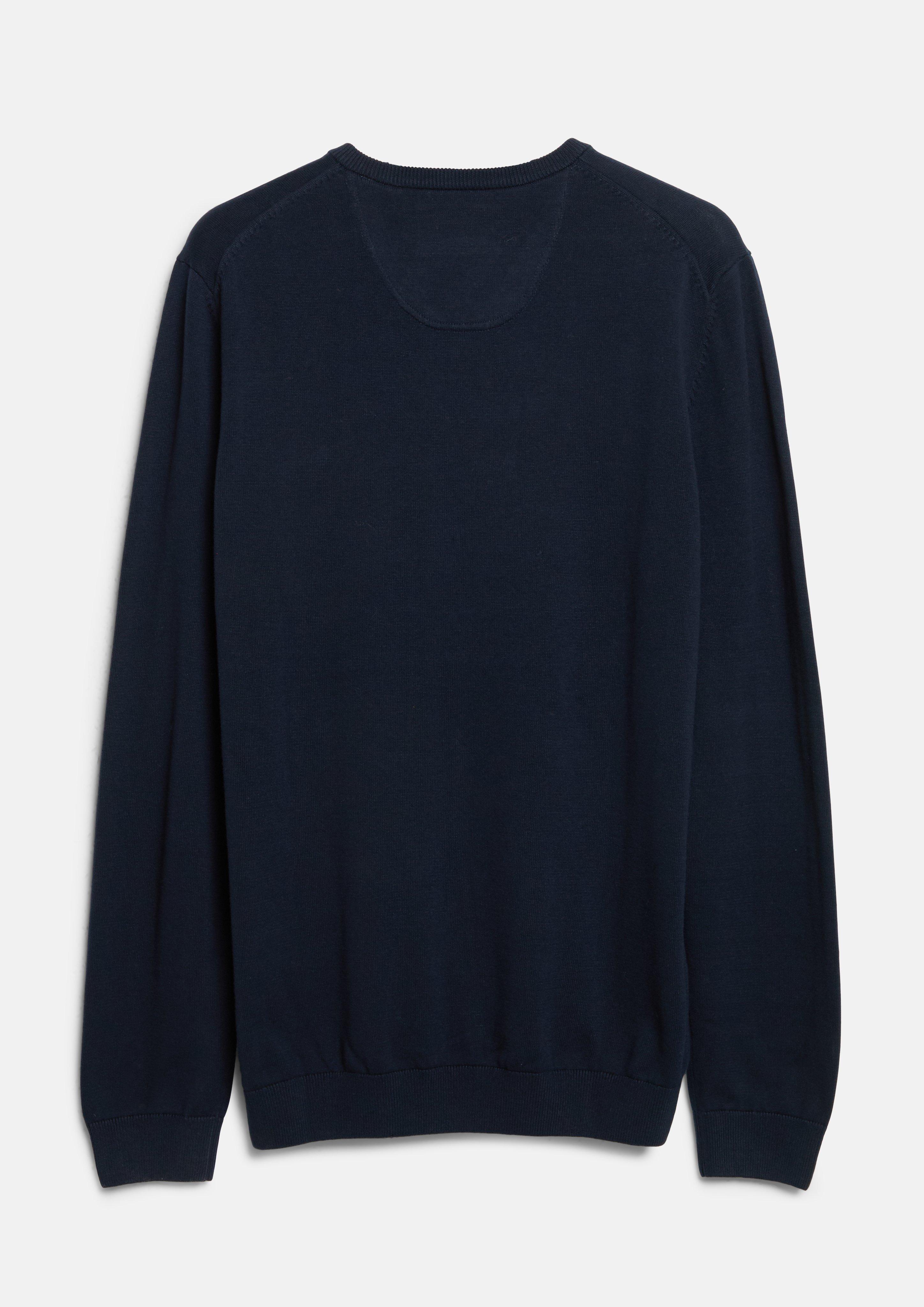 Heren Gebreide trui in blauw van s.Oliver