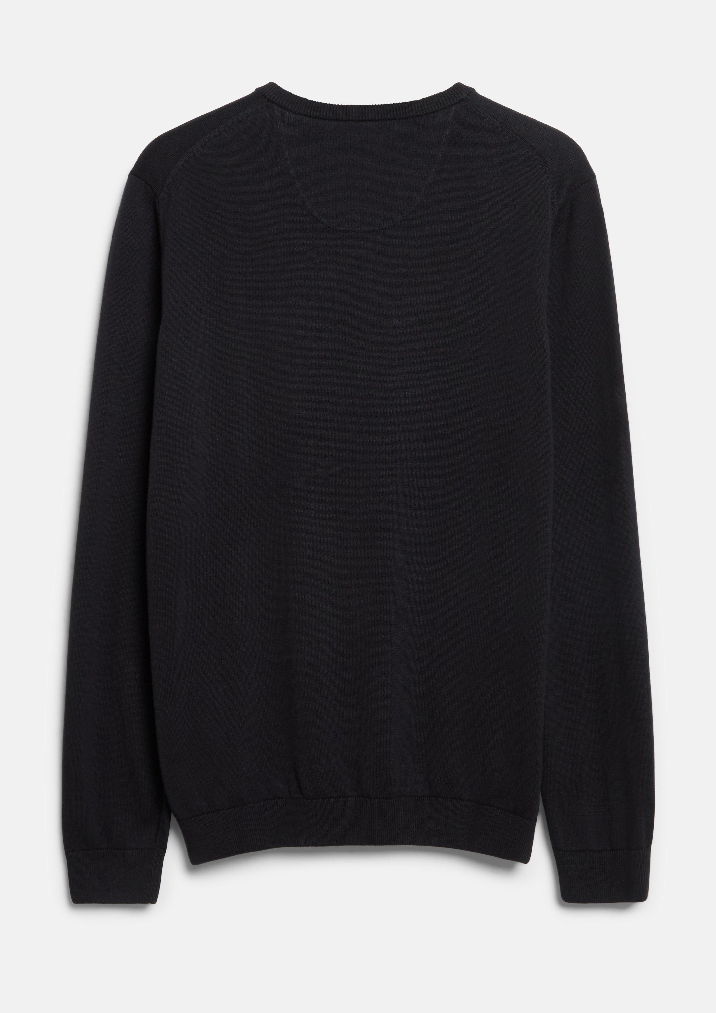 Hommes Pull en tricot en noir de s.Oliver