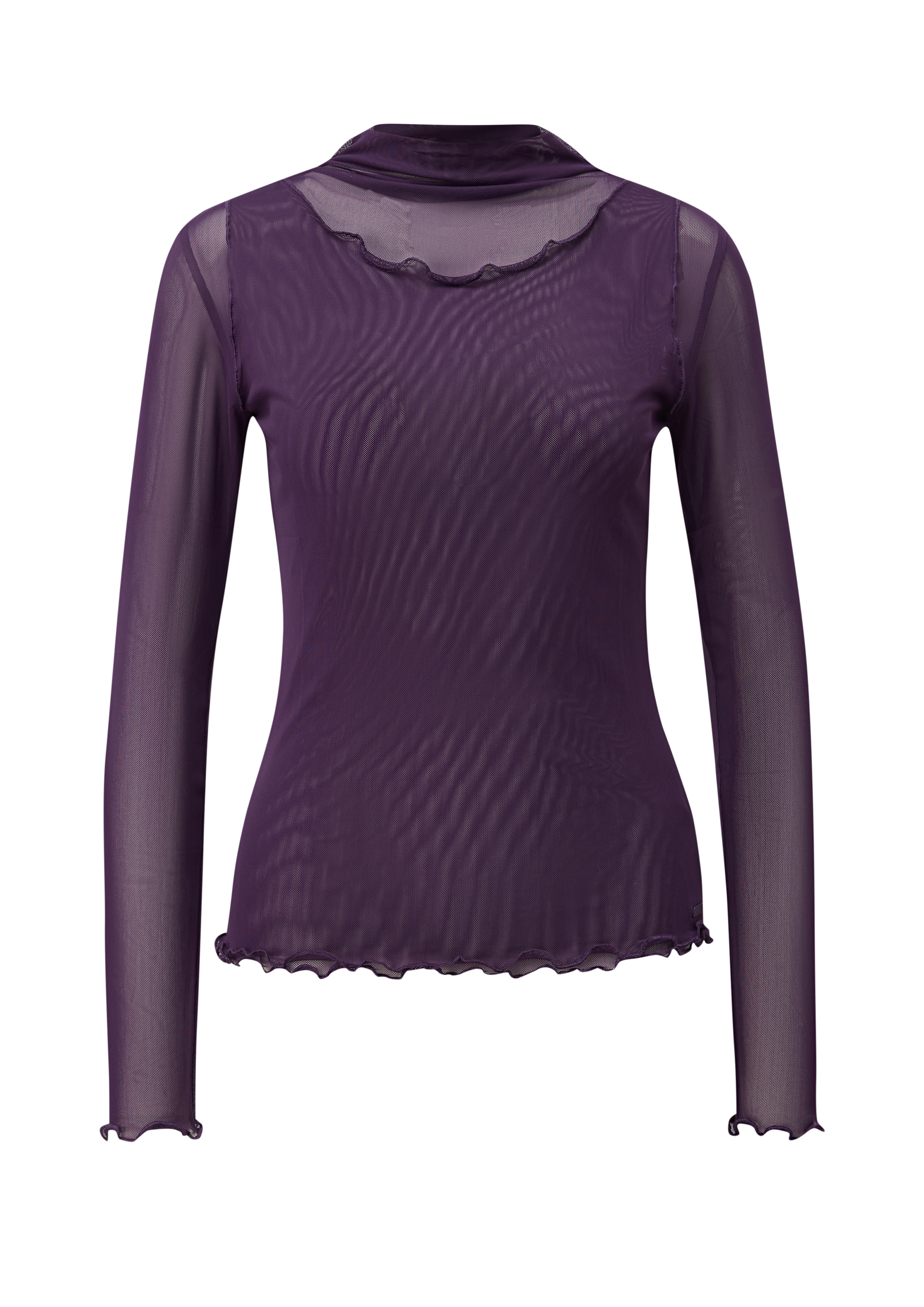 Tweelaags mesh-shirt