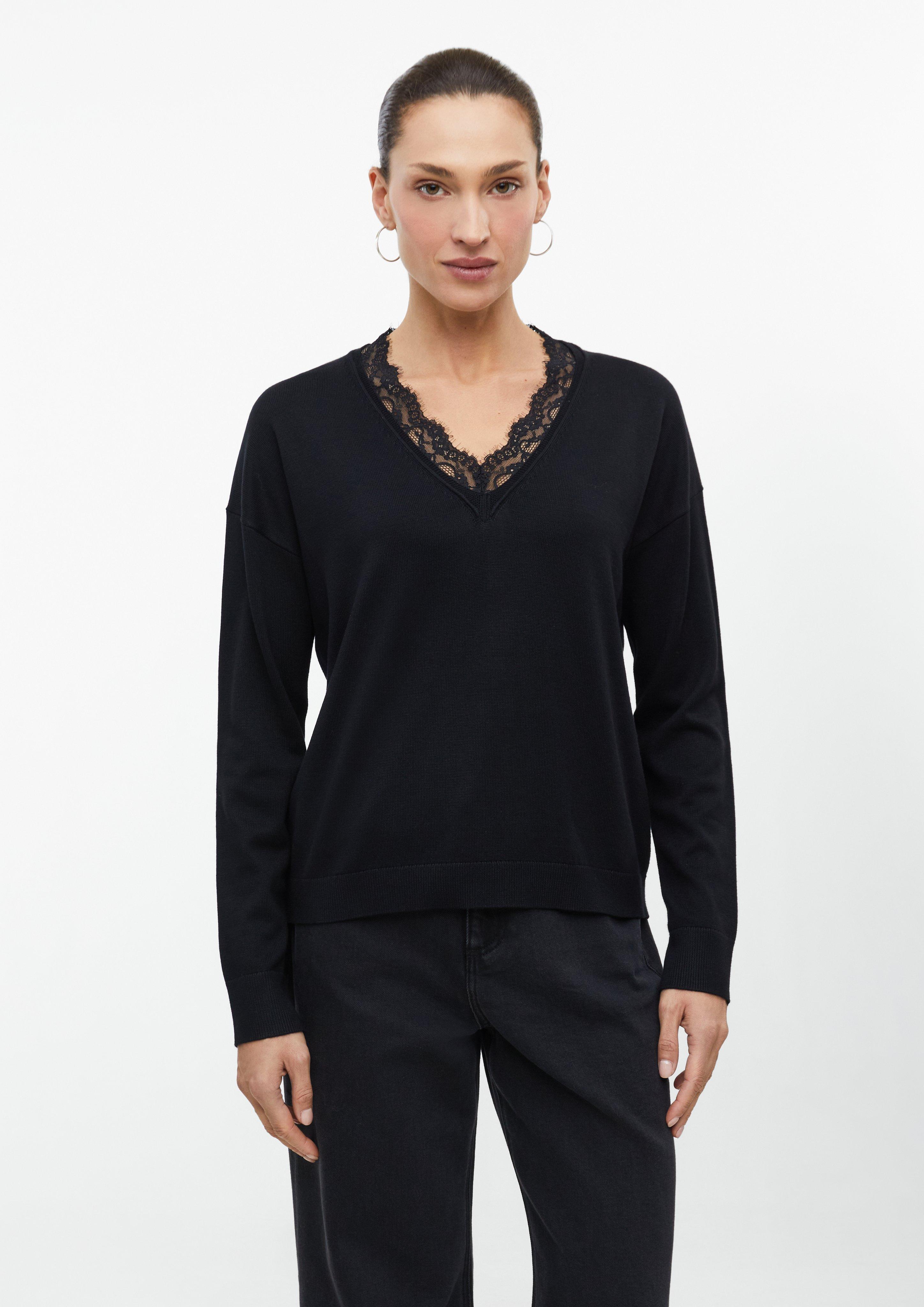 Pulover v barvi črna od s.Oliver BLACK LABEL