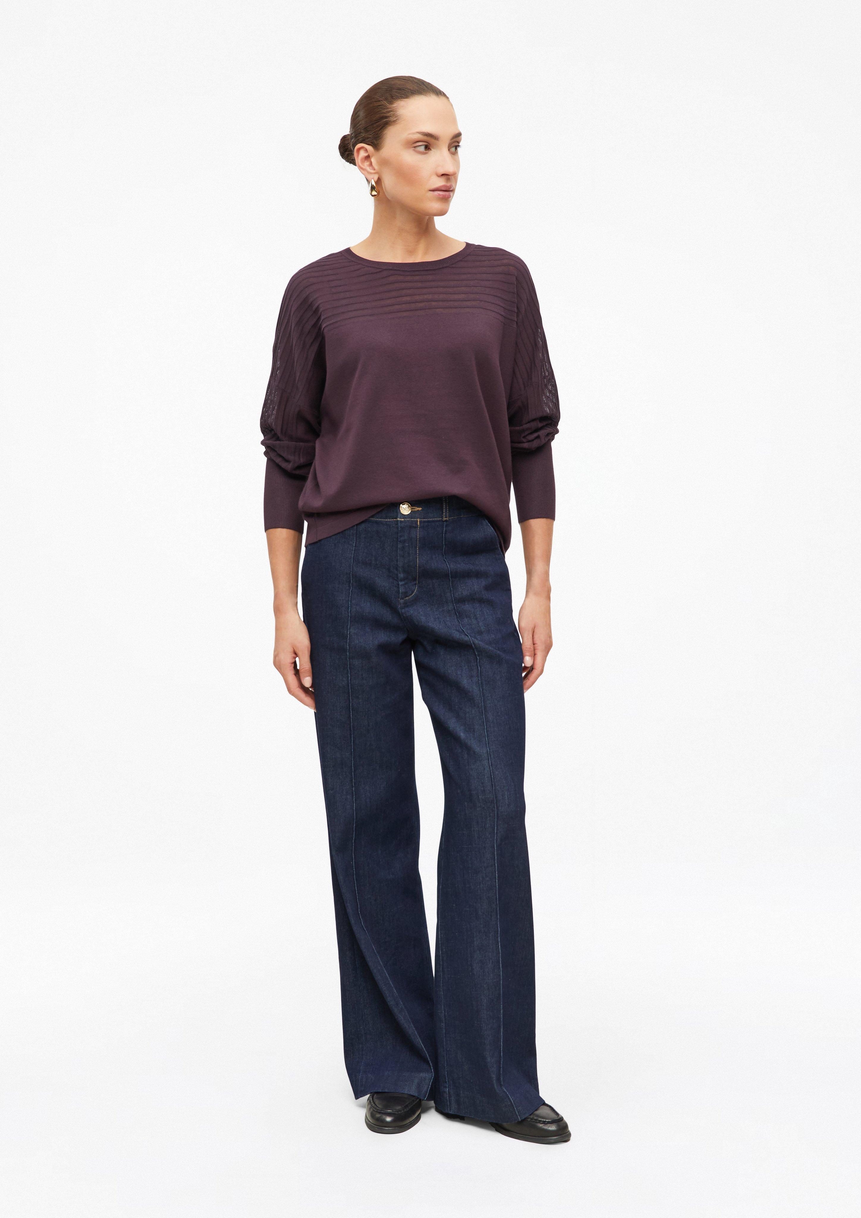 Dames Gebreide trui in bruin van s.Oliver BLACK LABEL