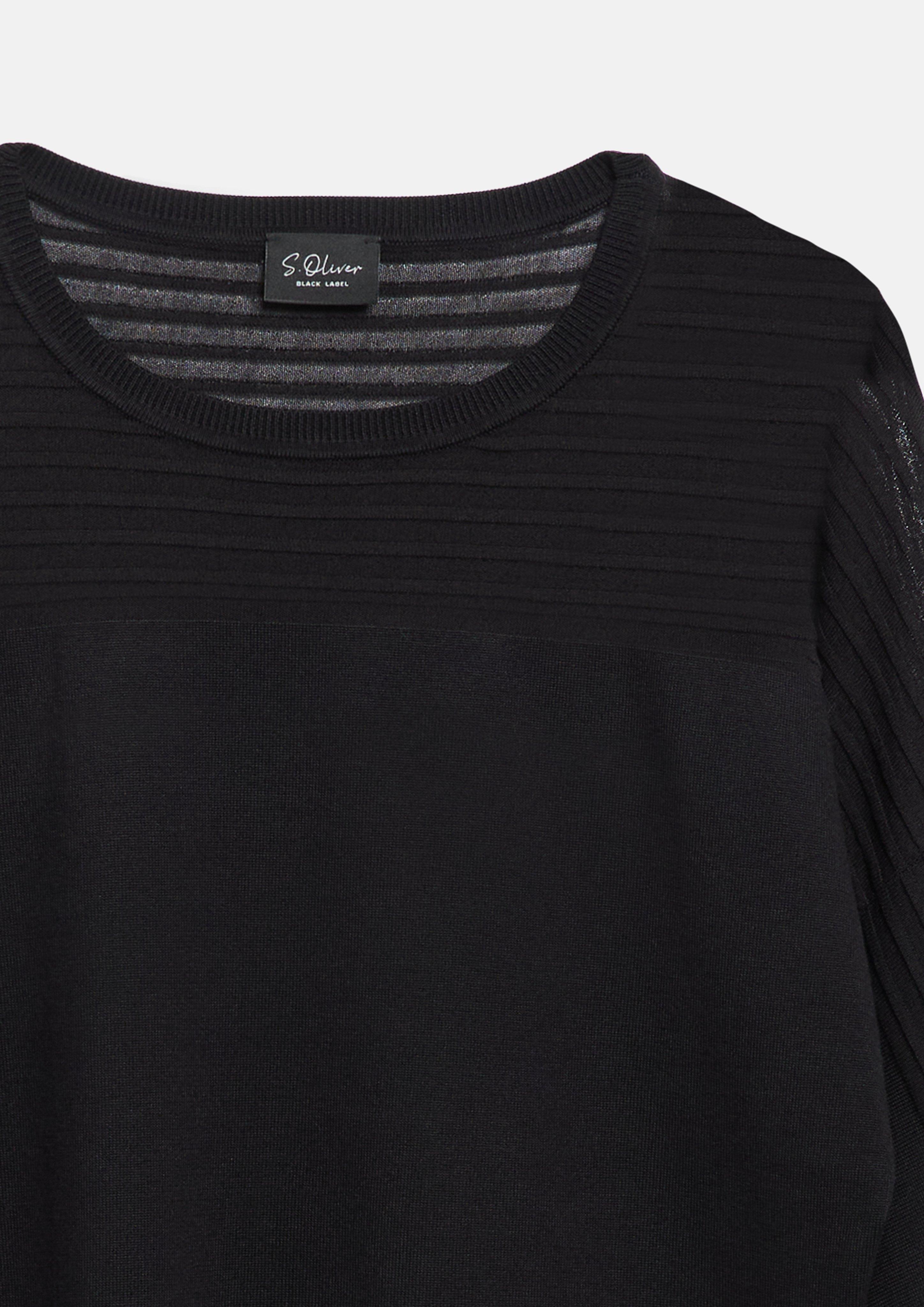 Dames Gebreide trui in zwart van s.Oliver BLACK LABEL