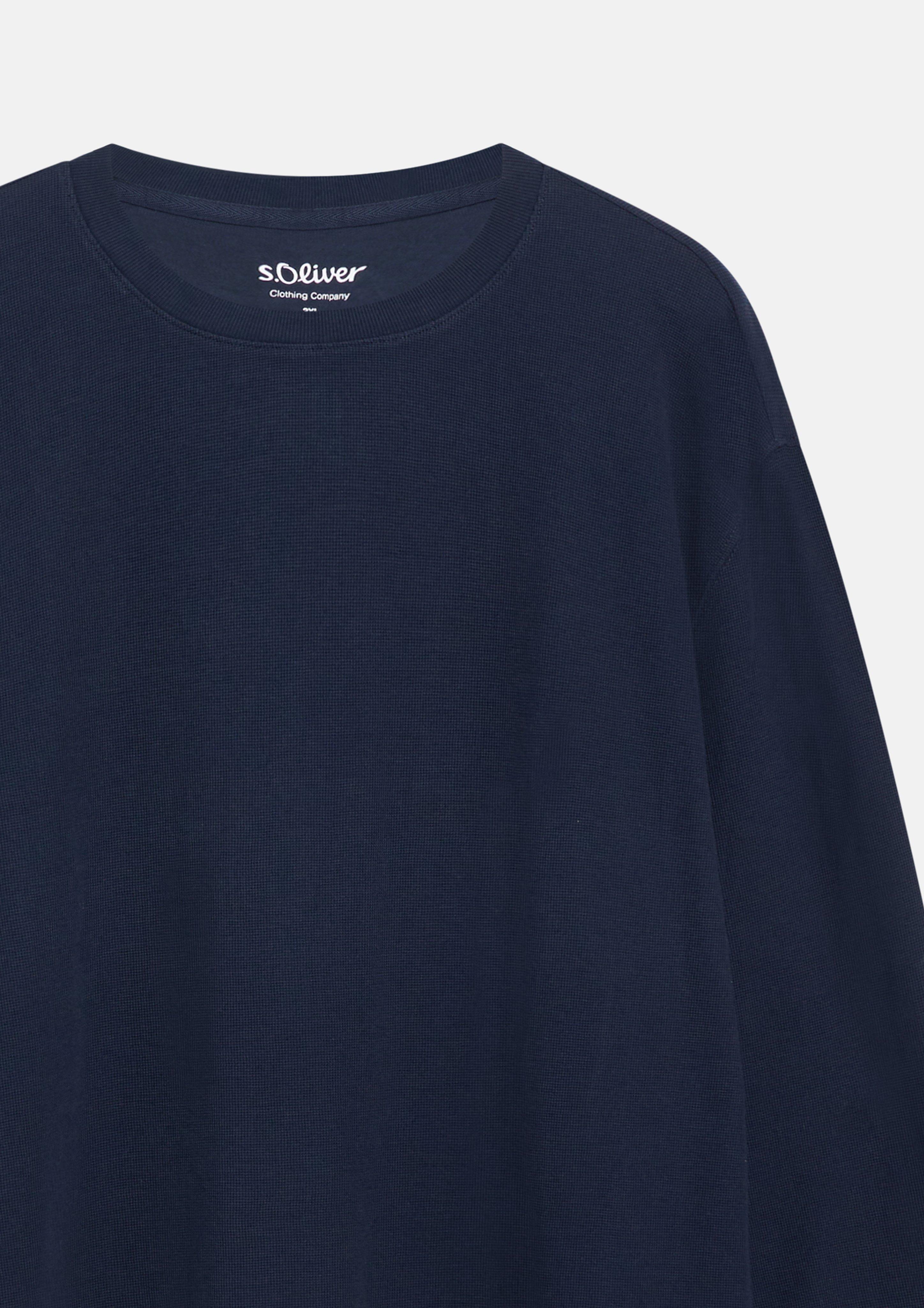 Hommes T-shirt en bleu de s.Oliver Men Big Sizes