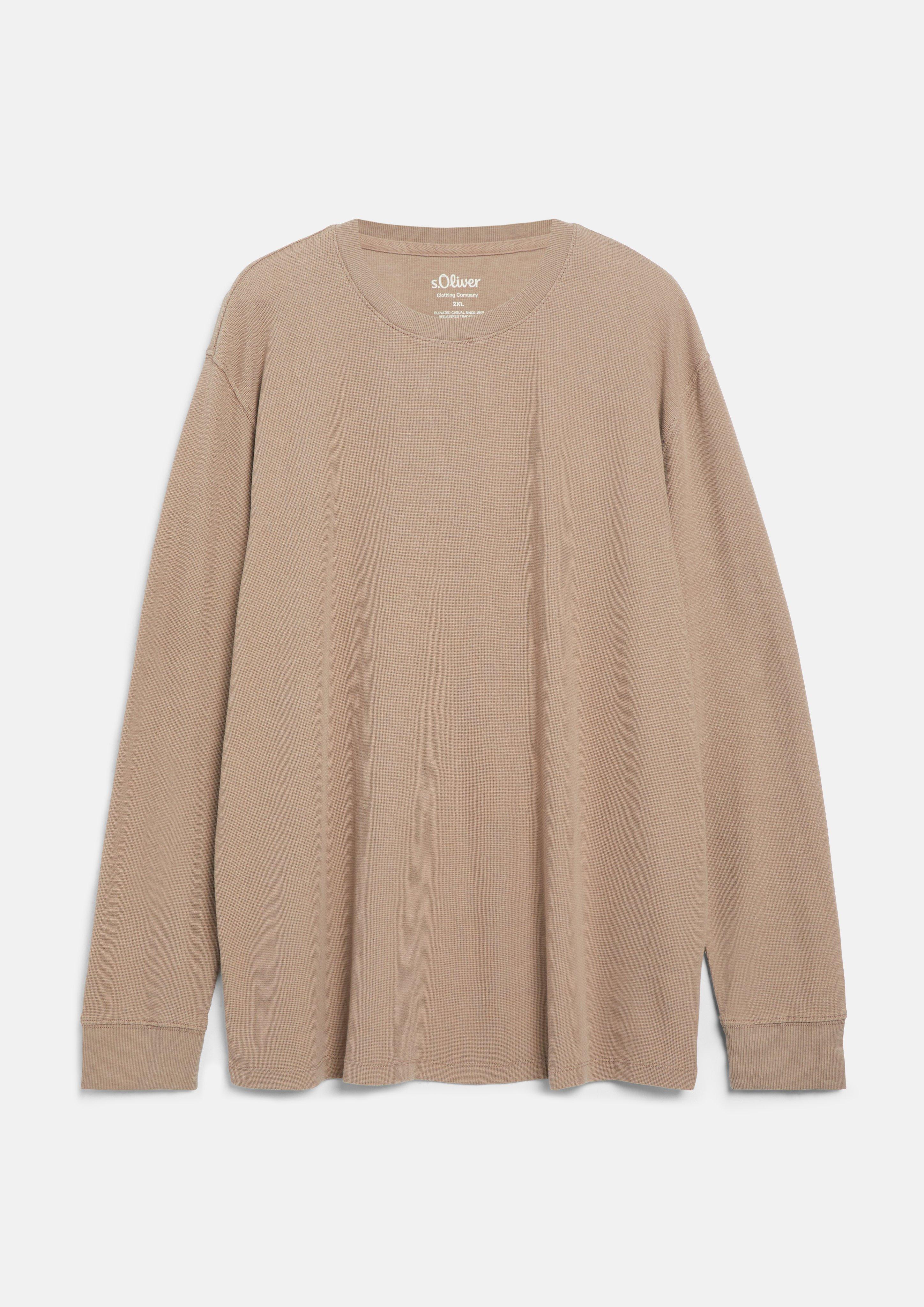 Panove Tričko v barvě světle hnědá od s.Oliver Men Big Sizes