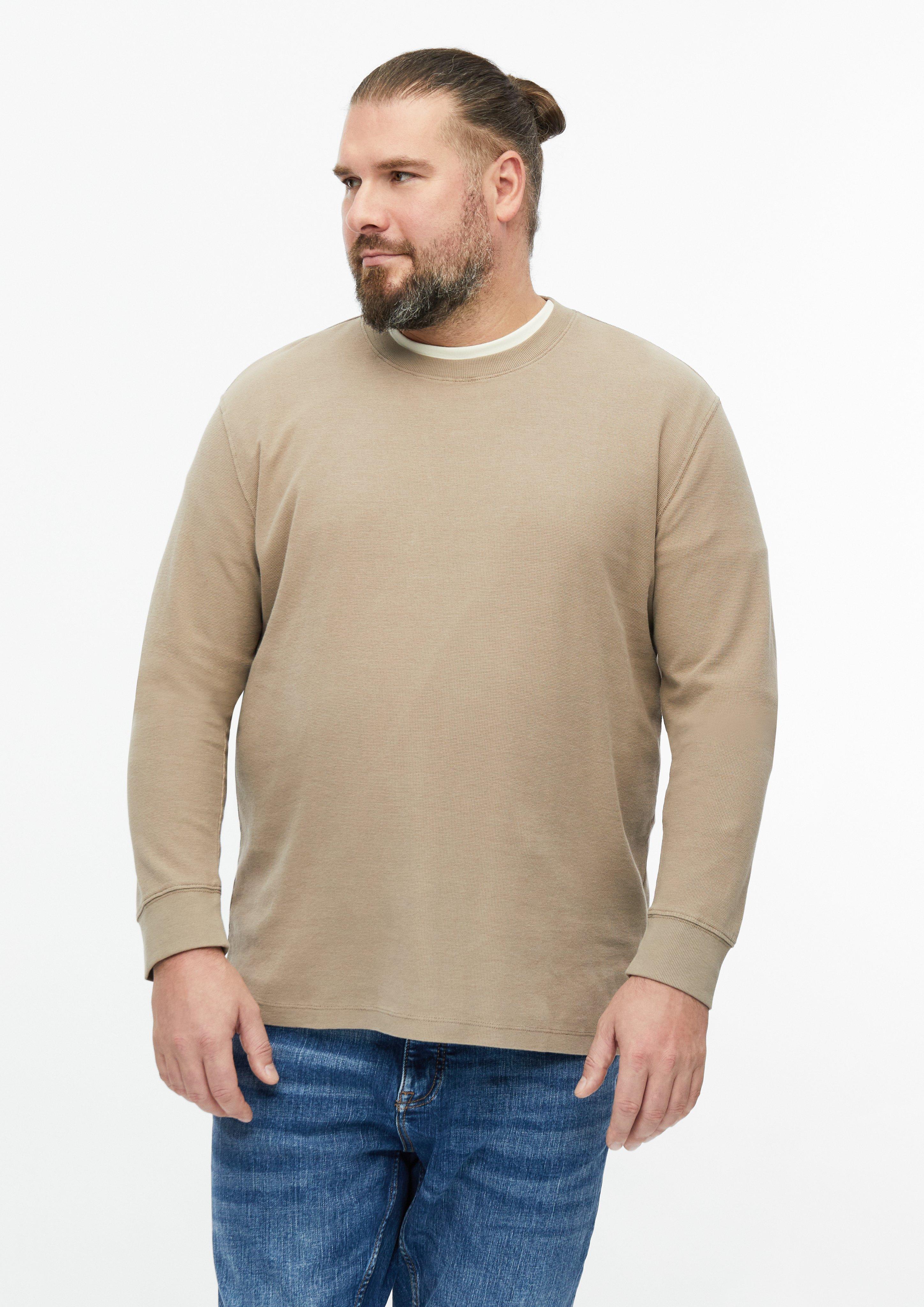 Majica v barvi svetlo rjava od s.Oliver Men Big Sizes