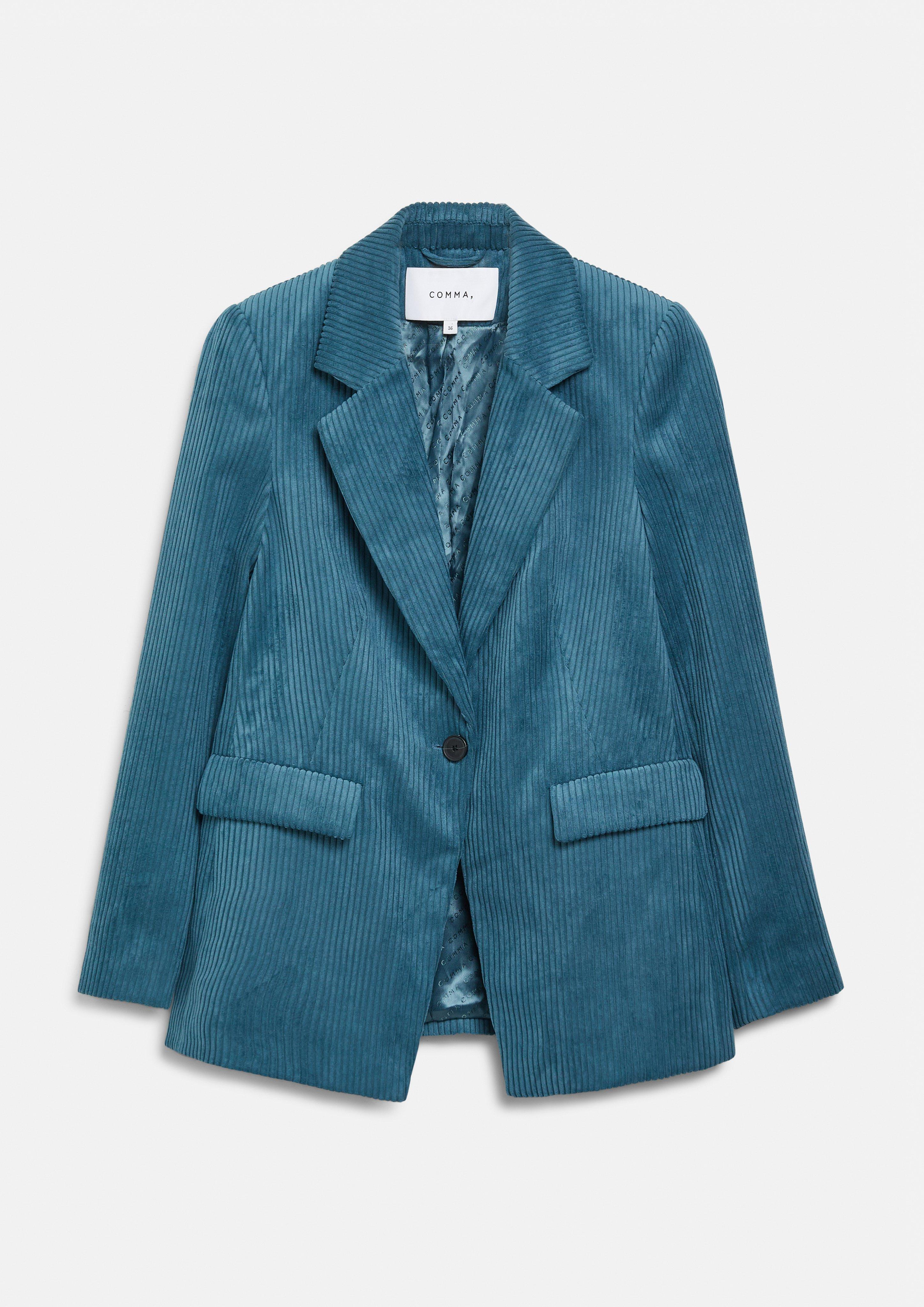 Indoor blazer in petrol by COMMA