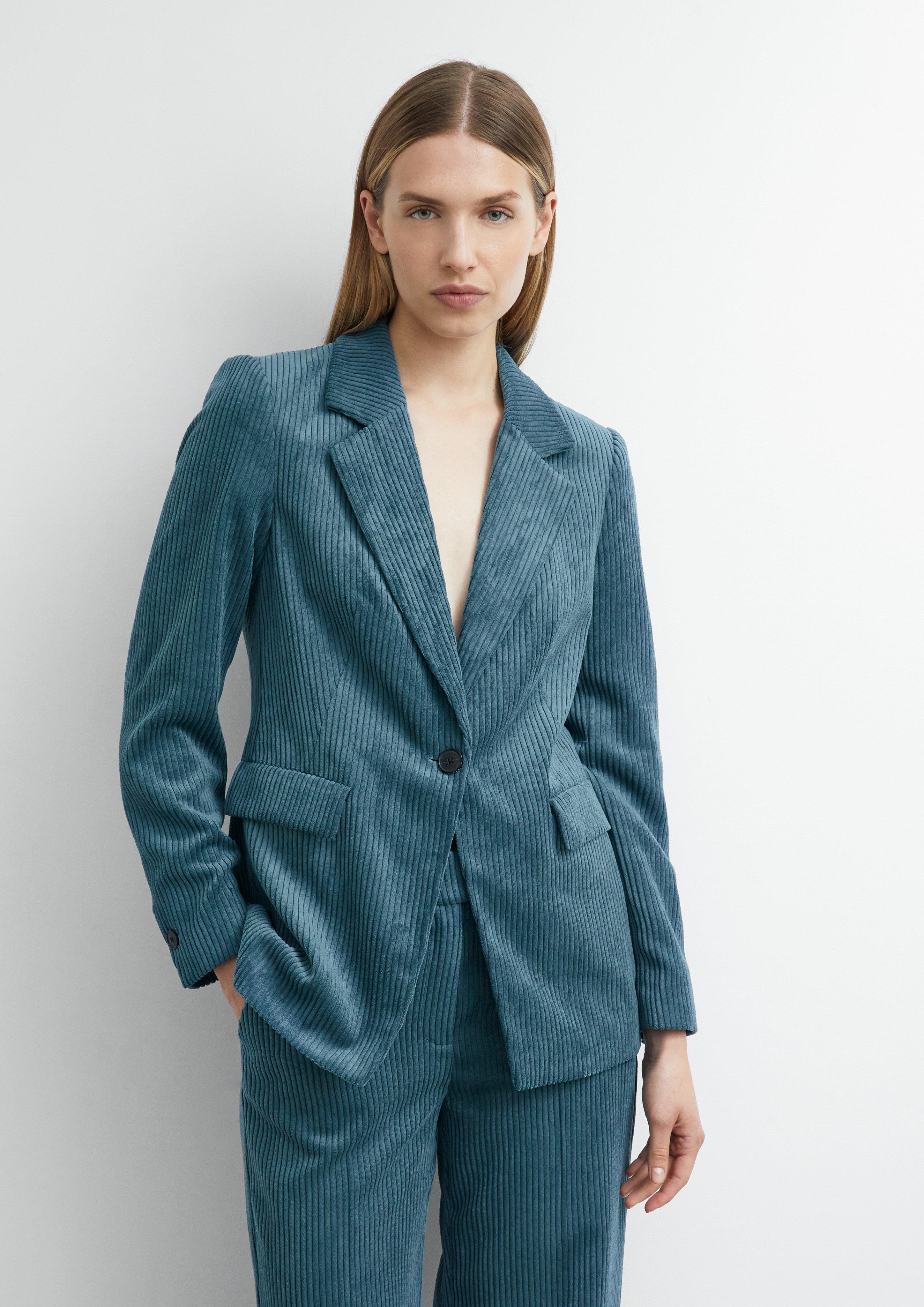 Indoor blazer in petrol by COMMA