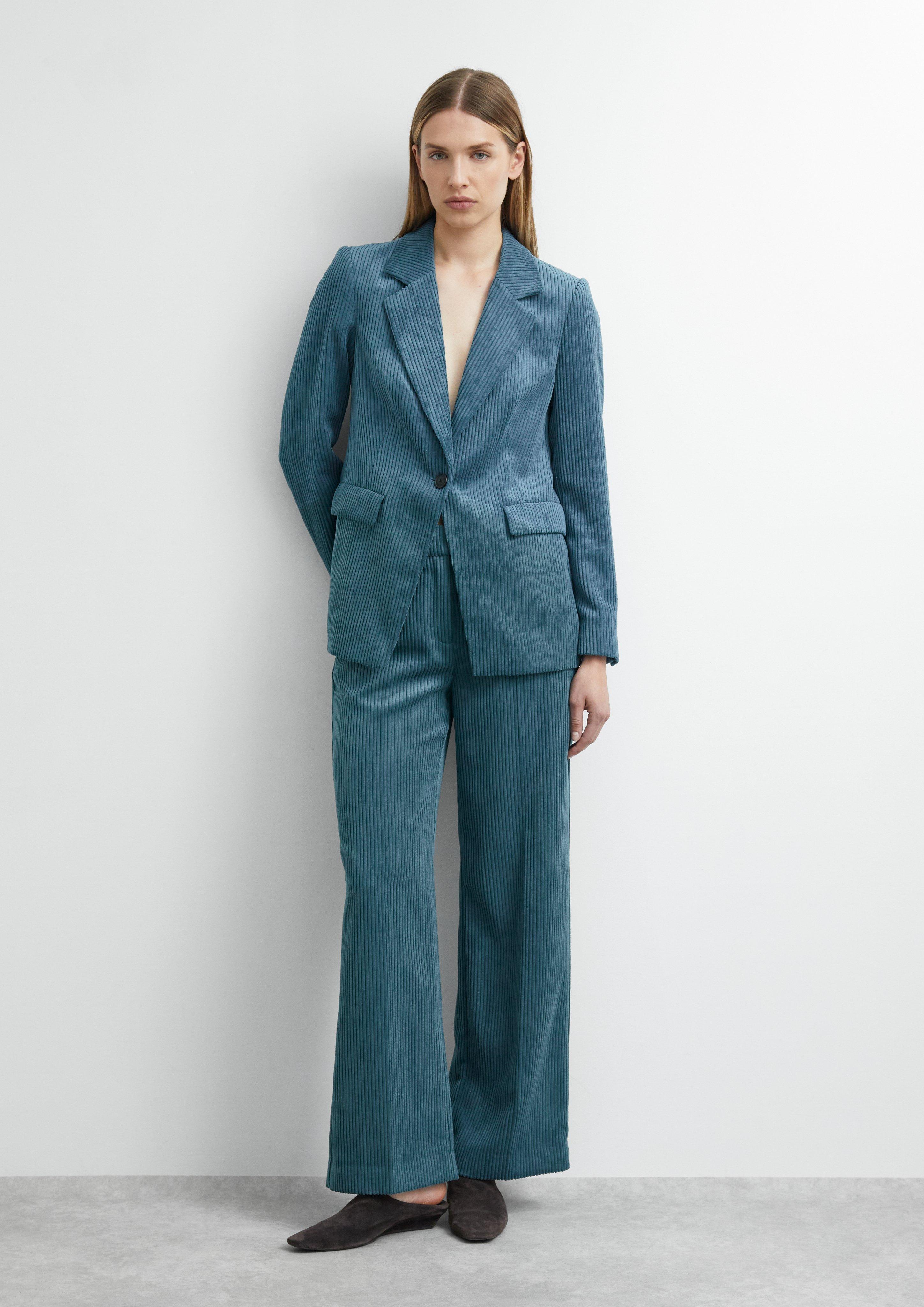 Indoor blazer in petrol by COMMA