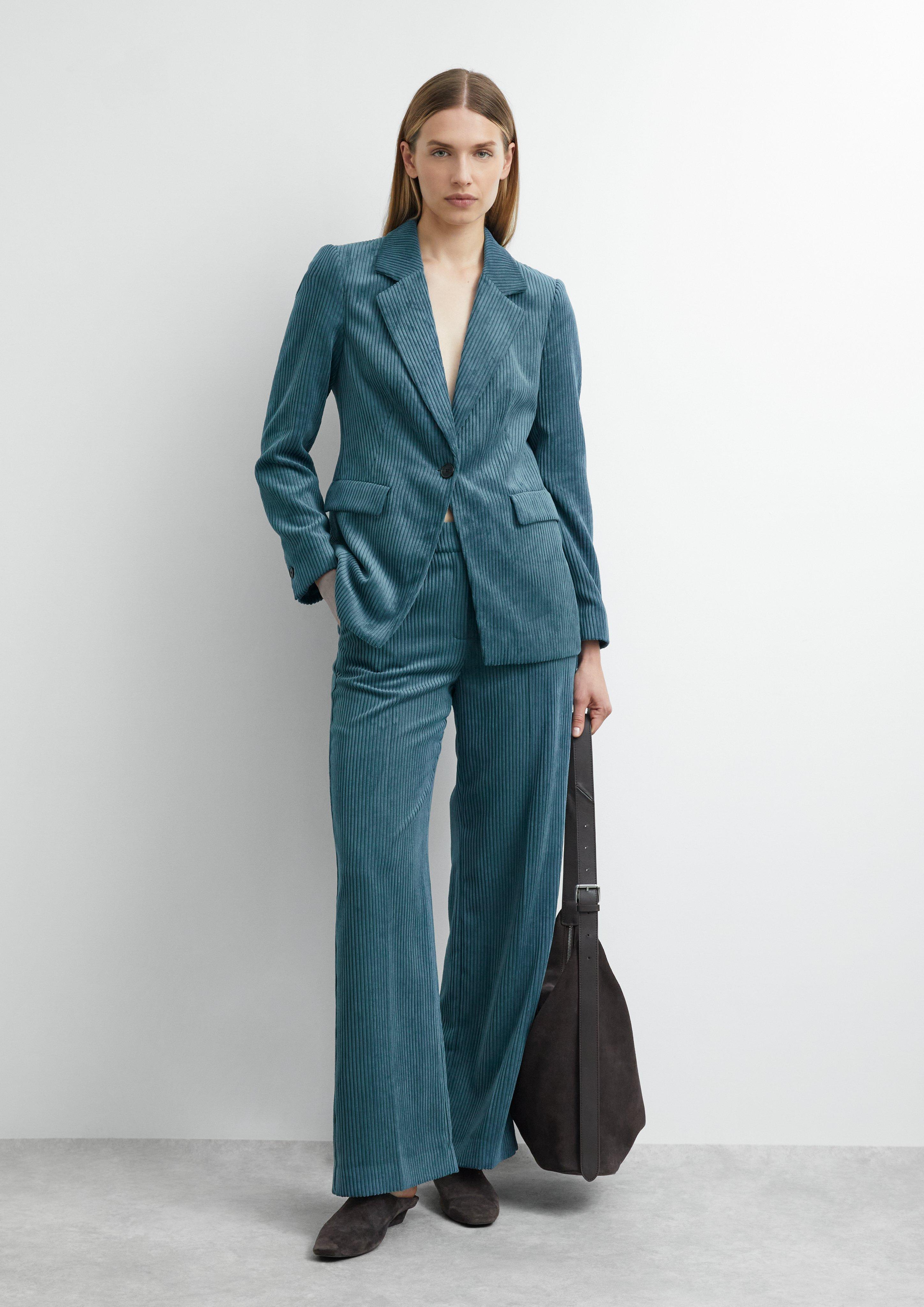 Indoor blazer in petrol by COMMA
