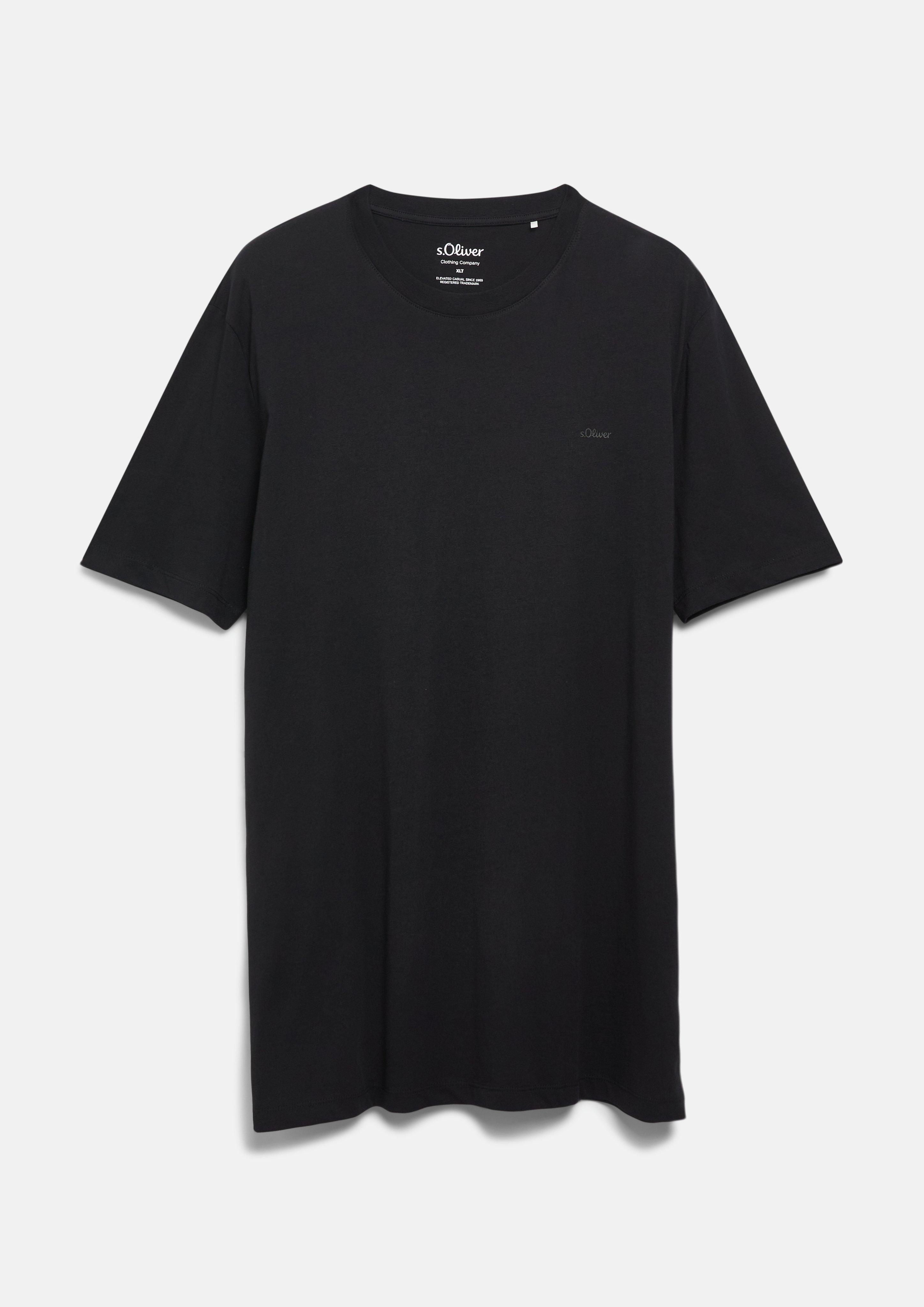 Hommes T-shirt en coton avec logo imprimé en  de s.Oliver Men Tall Sizes