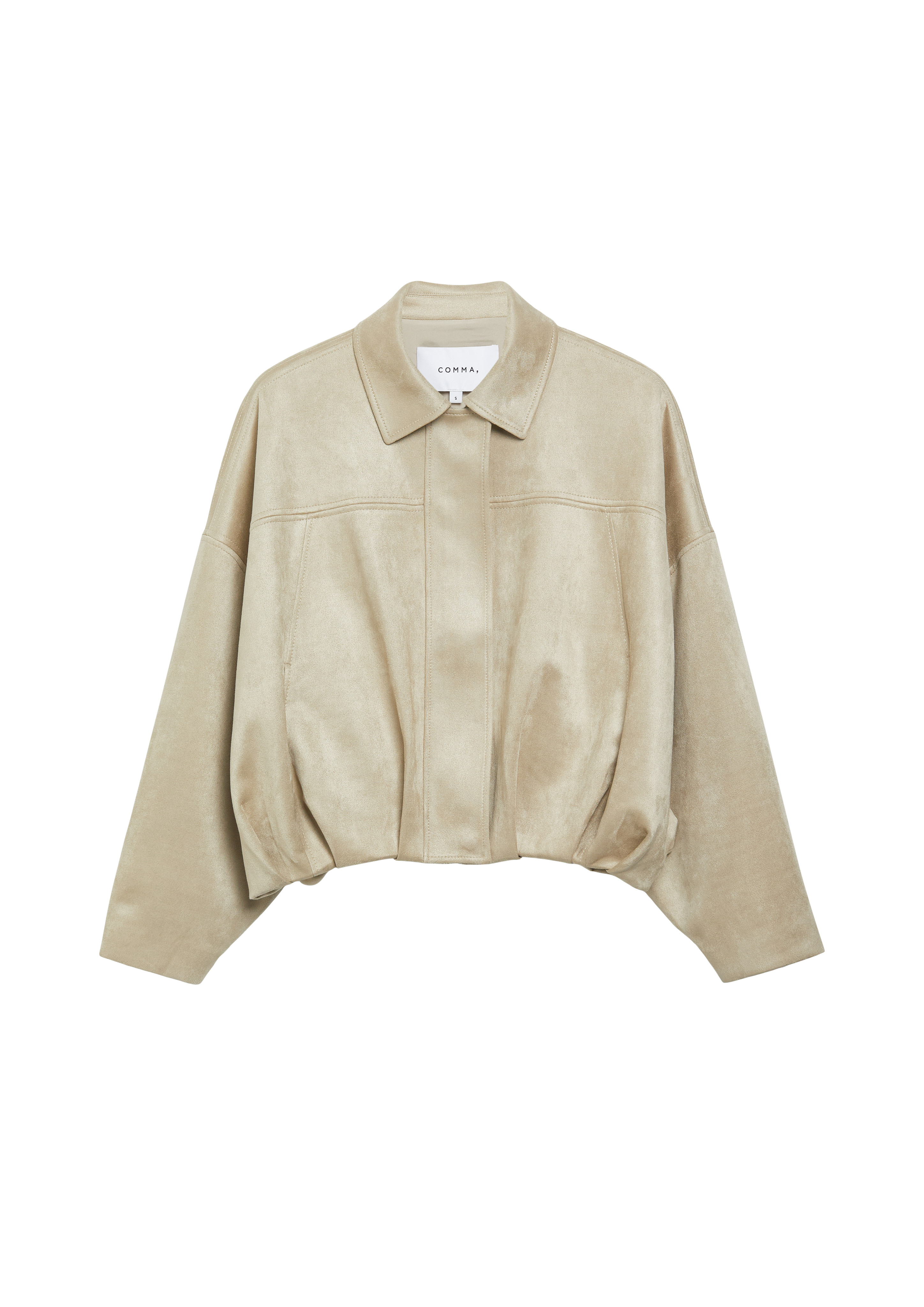 Blouson van imitatievelours