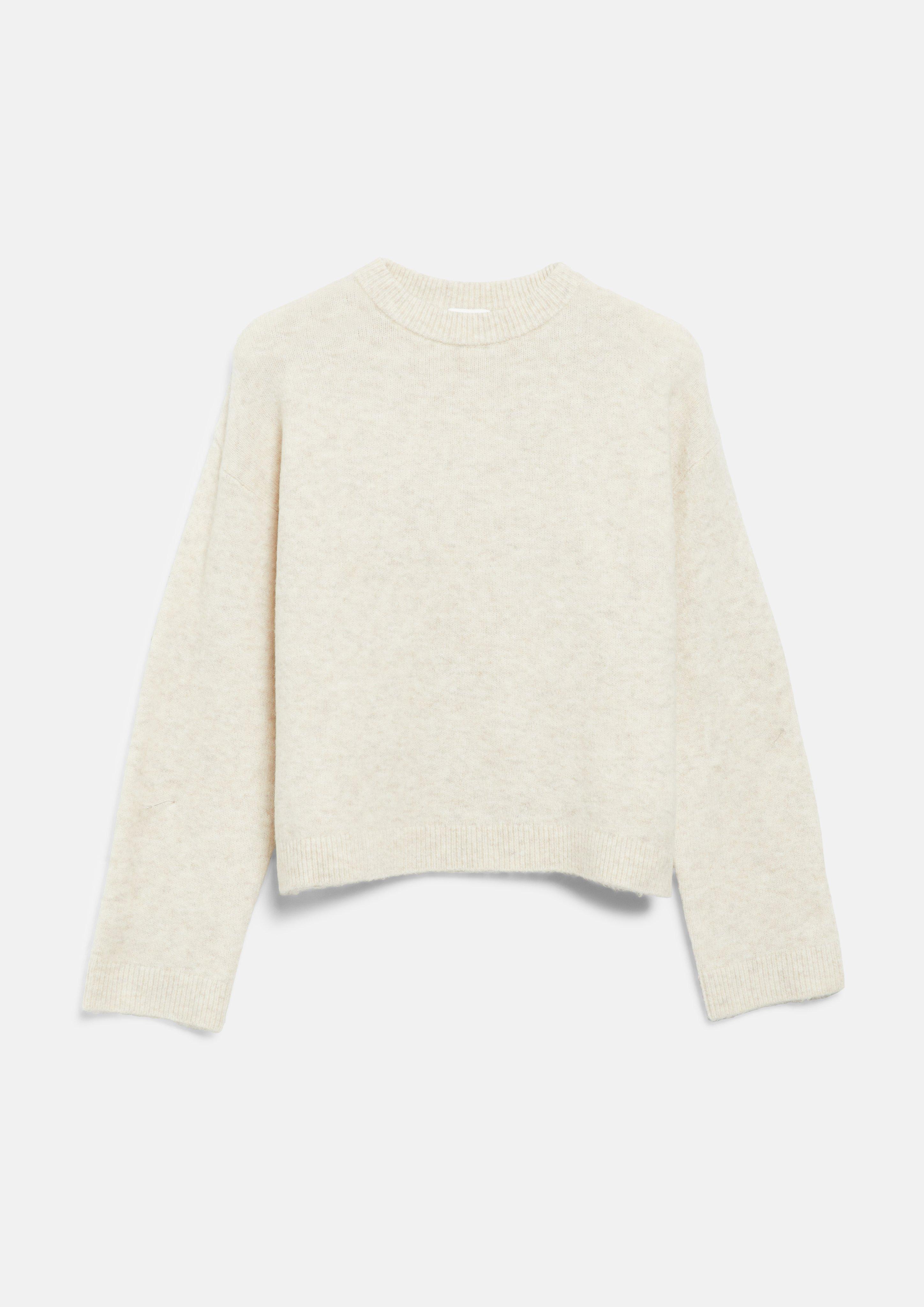 Sweter z dzianiny w kolorze jasnobeżowy od s.Oliver