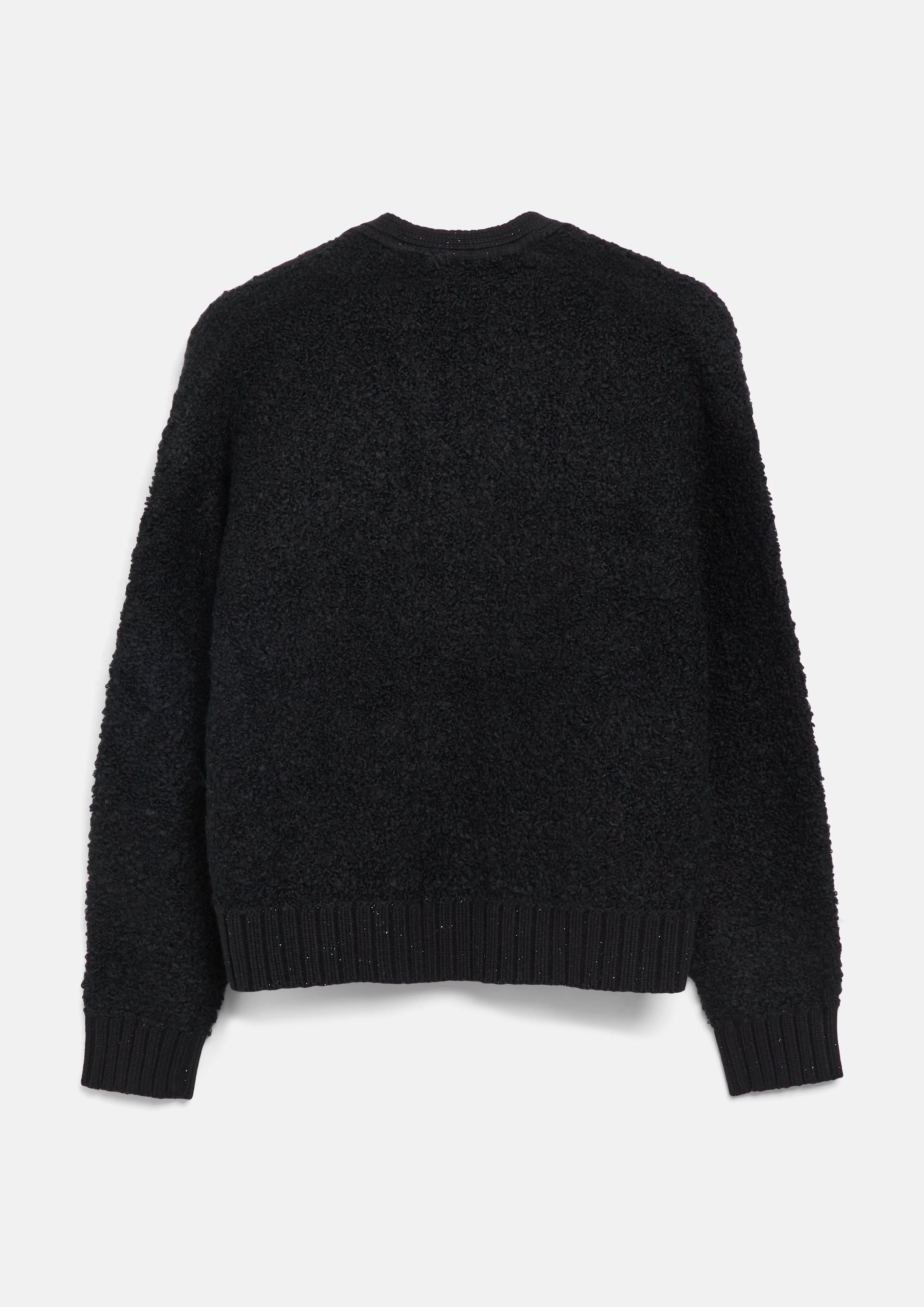 Femmes Veste en tricot en noir de s.Oliver