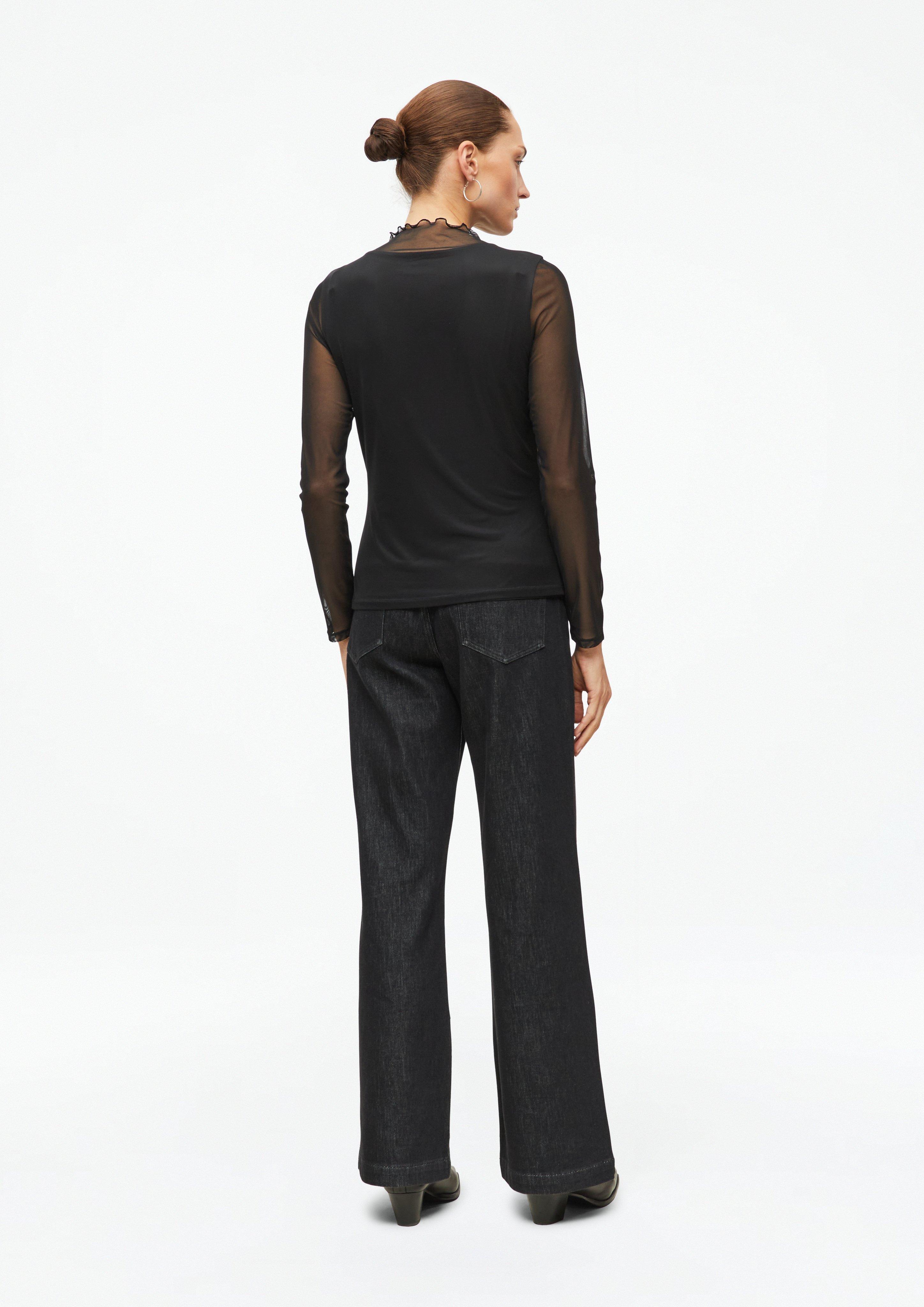Damen T-Shirt in schwarz von s.Oliver BLACK LABEL