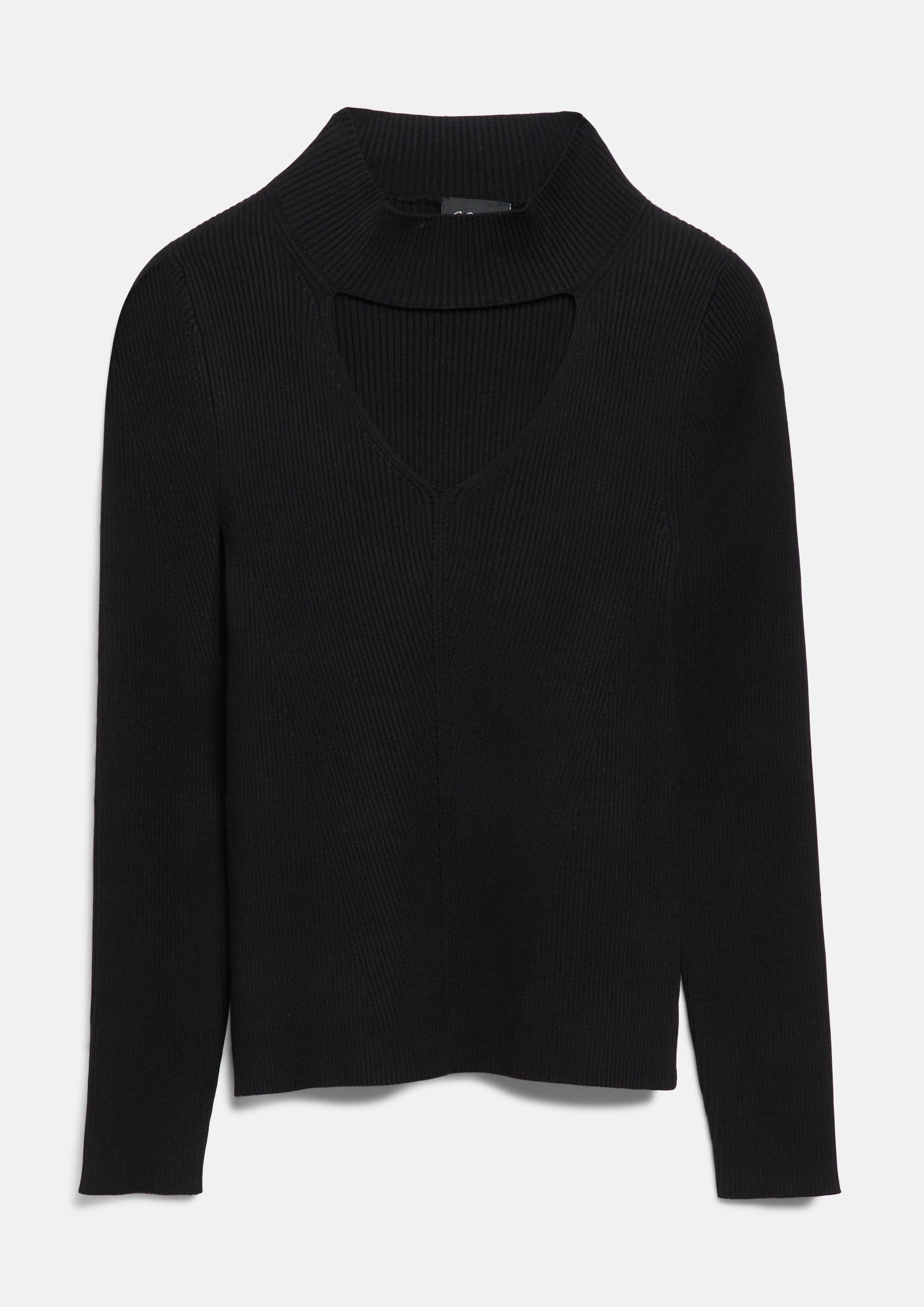Strickpullover in Farbe schwarz von s.Oliver BLACK LABEL