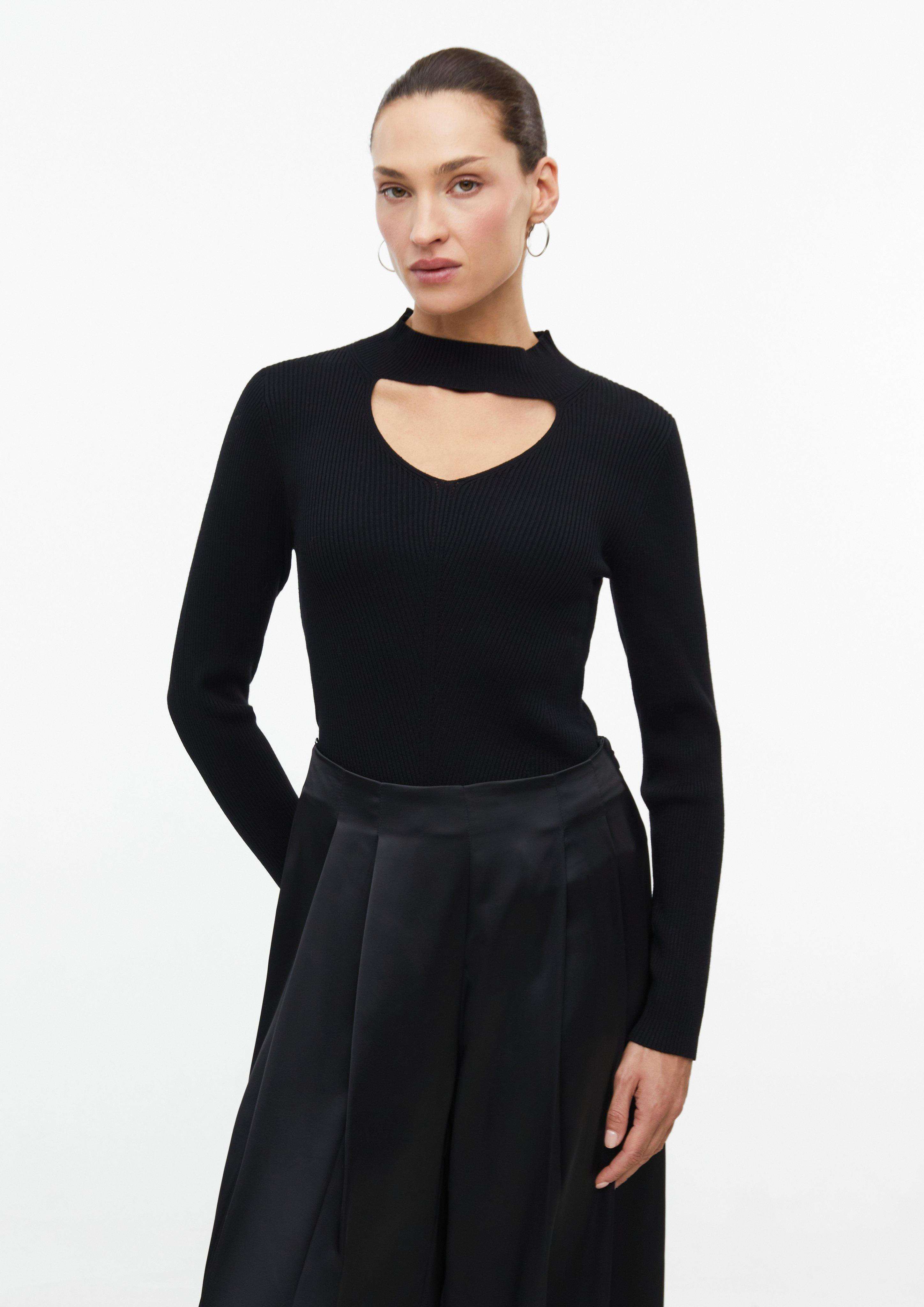 Strickpullover in Farbe schwarz von s.Oliver BLACK LABEL