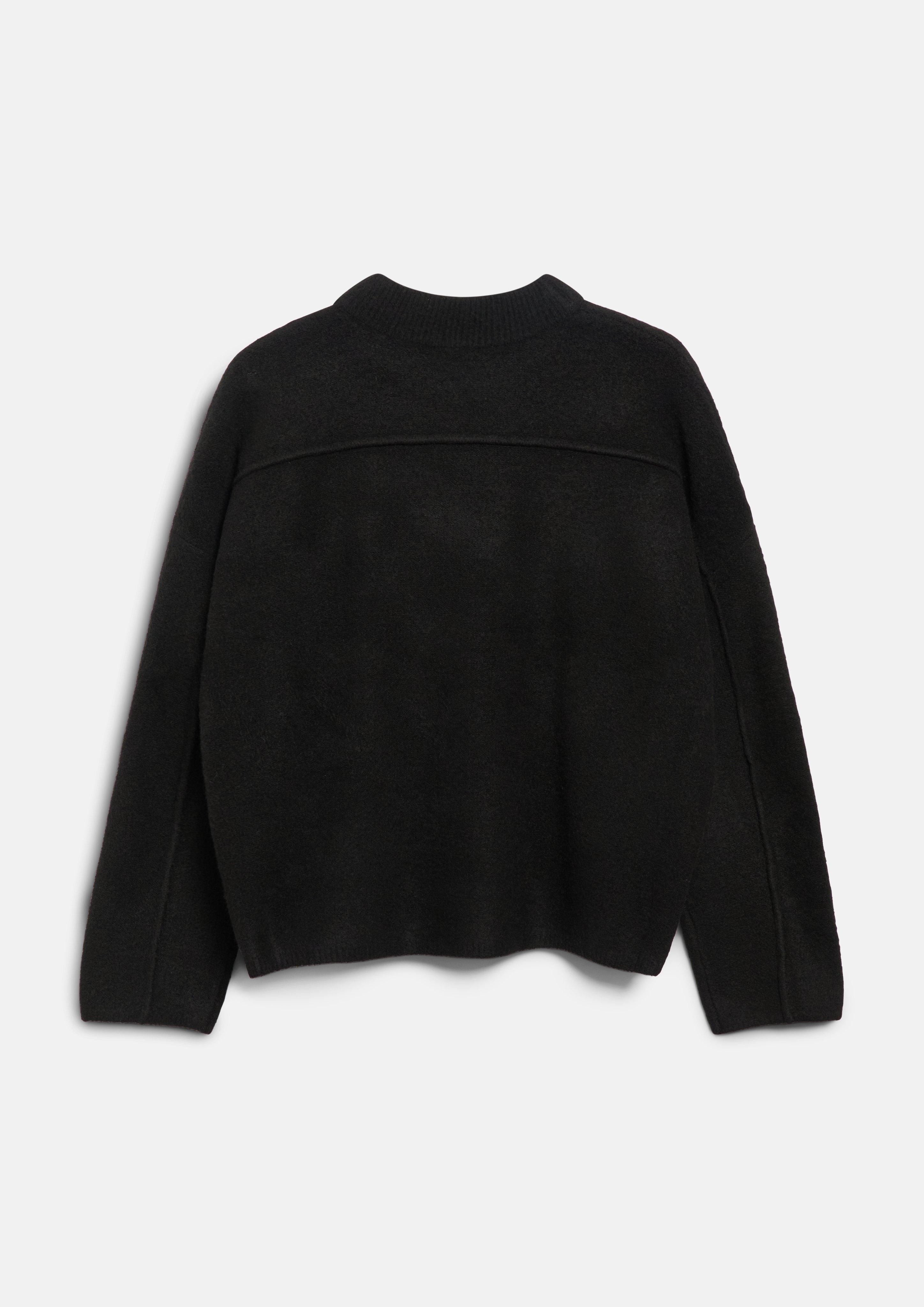 Femmes Pull en tricot en noir de s.Oliver