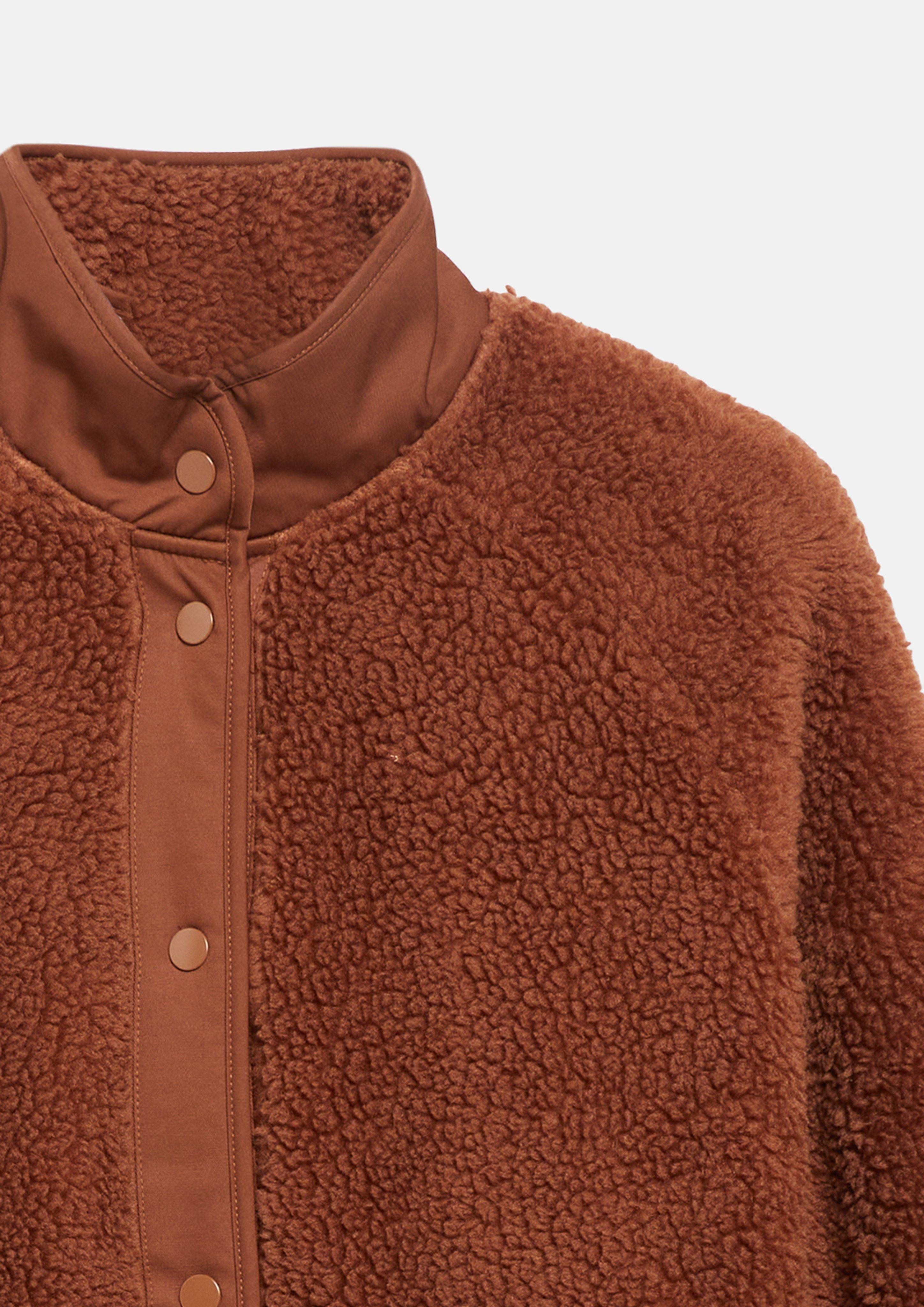 Damen Sweatshirt Jacke in orange von s.Oliver