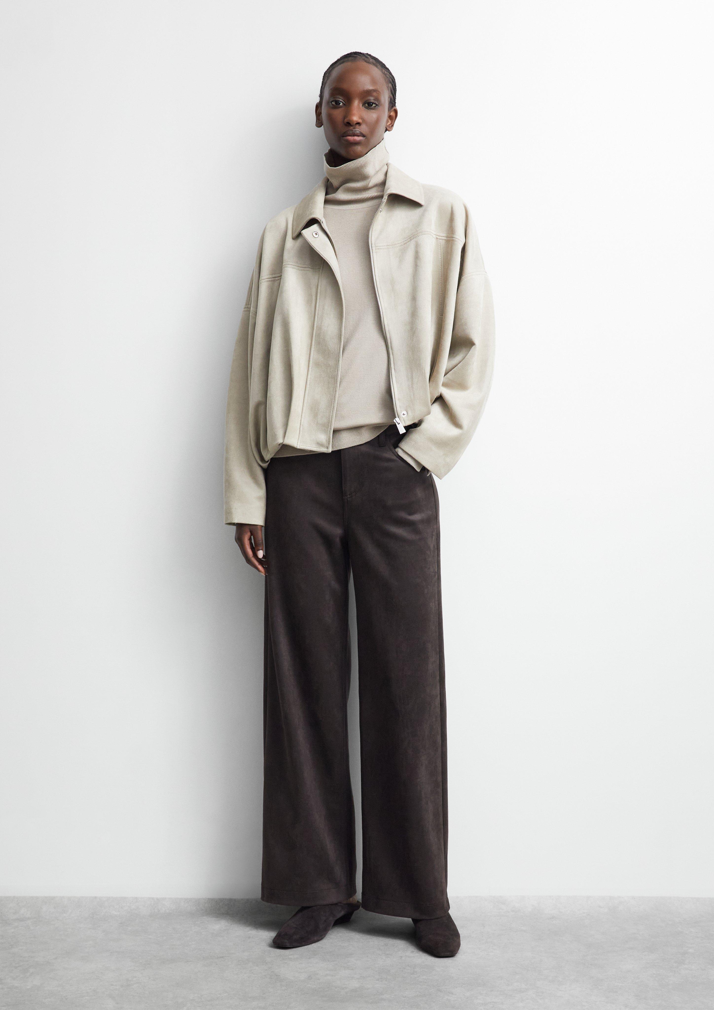 Pull en tricot en beige de COMMA