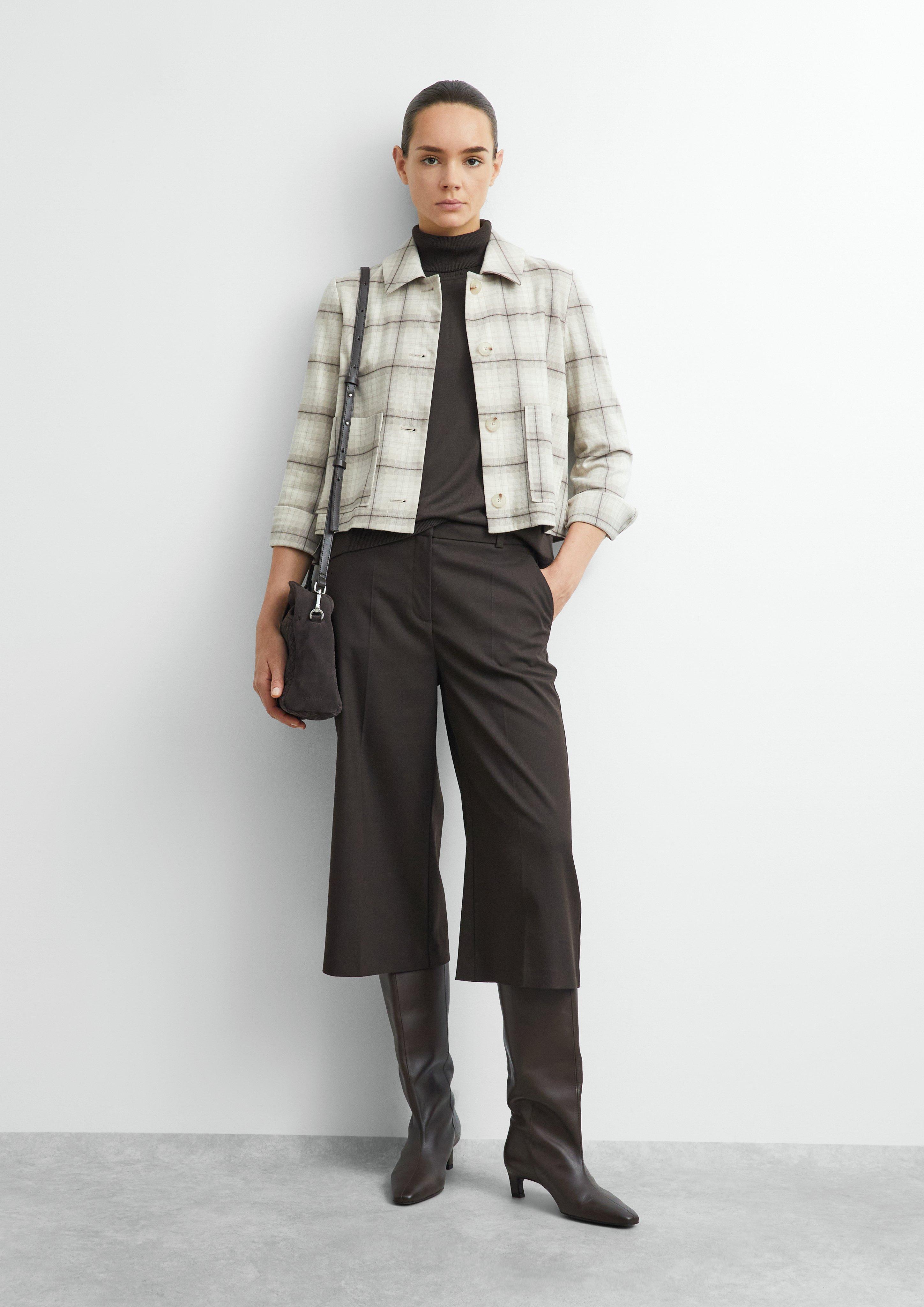 Pull en tricot en brun de COMMA