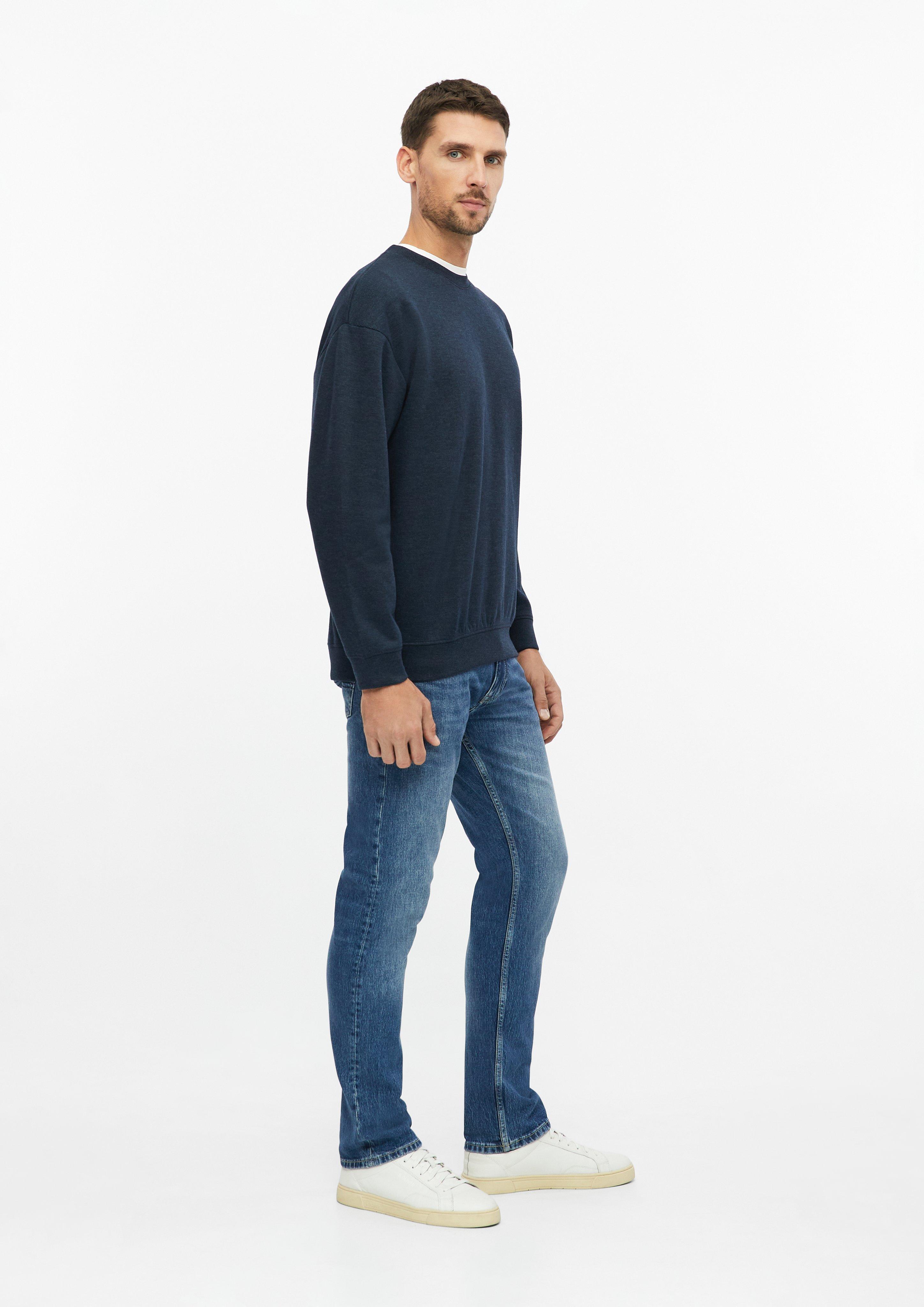 Heren Sweatshirt in blauw van s.Oliver