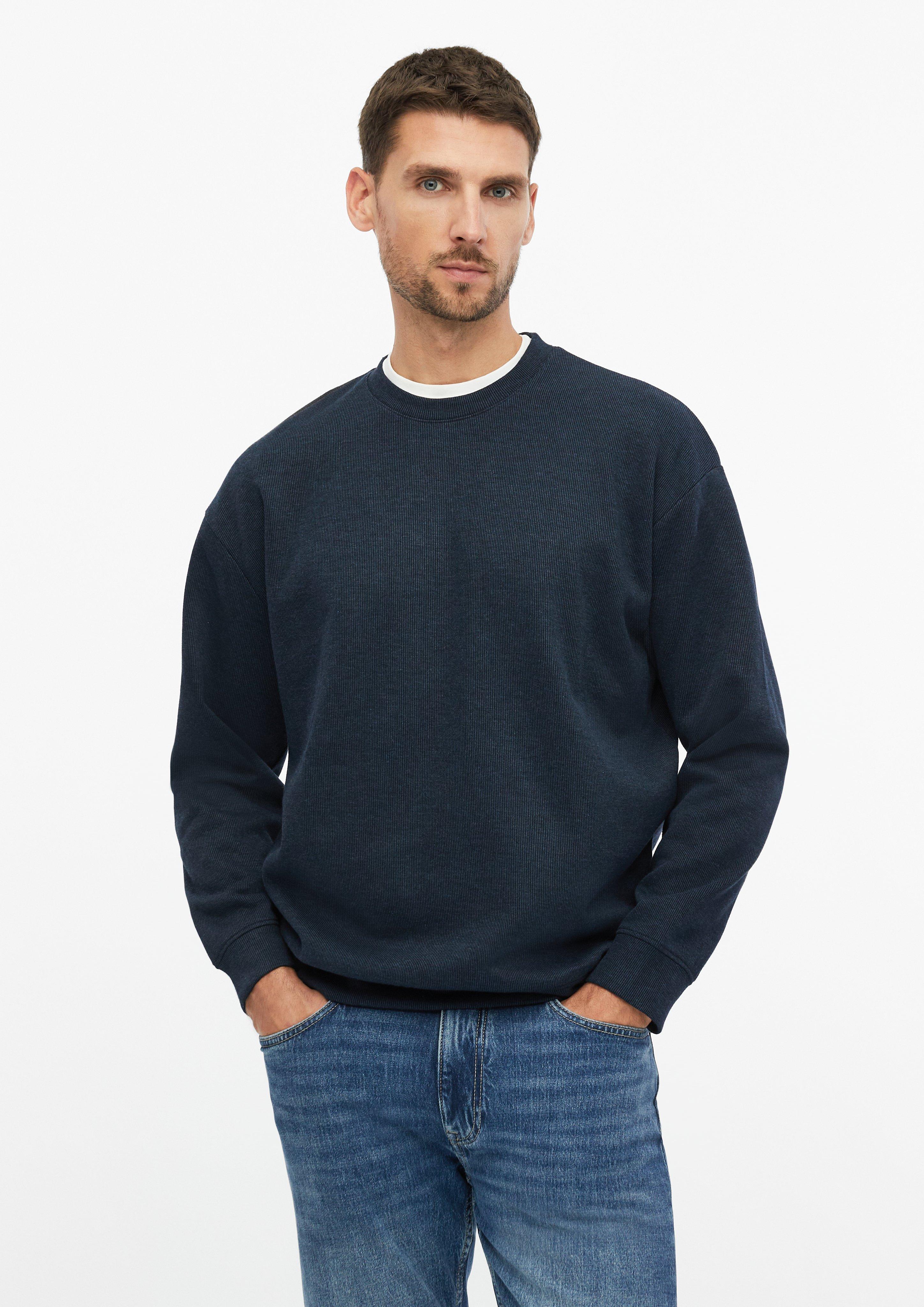 Sweatshirt in navy van s.Oliver