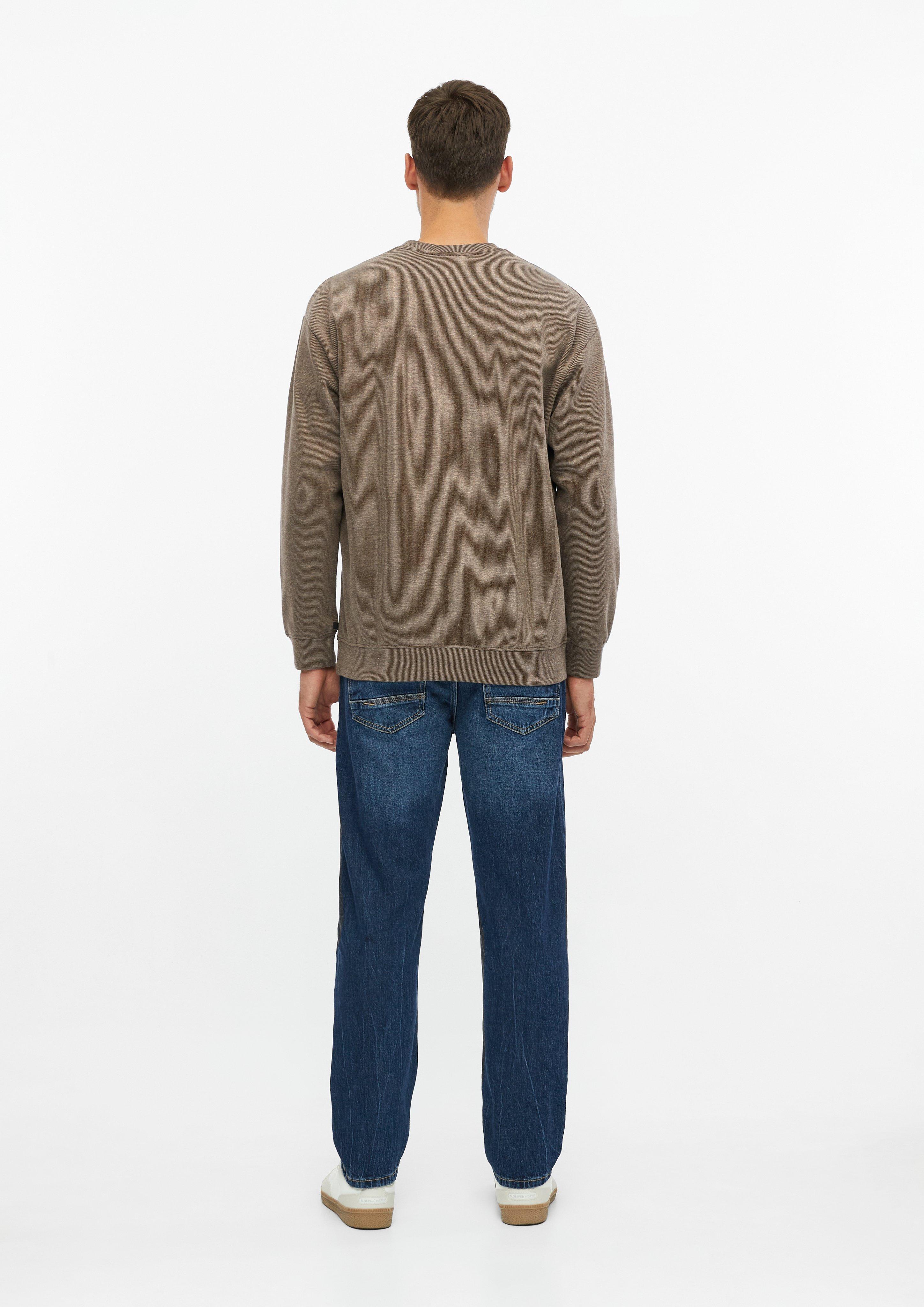 Hommes Sweat-shirt en brun de s.Oliver