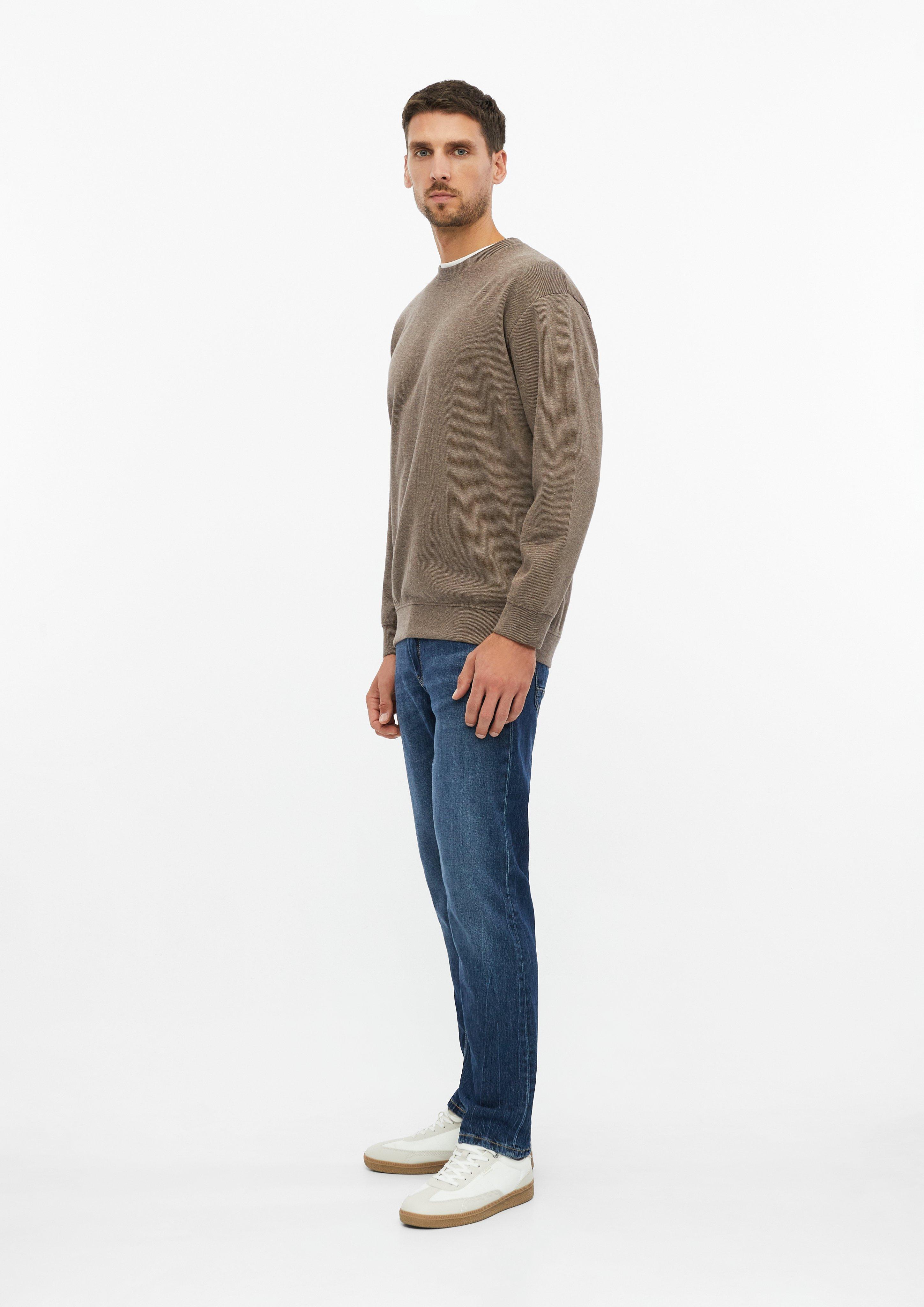 Hommes Sweat-shirt en brun de s.Oliver