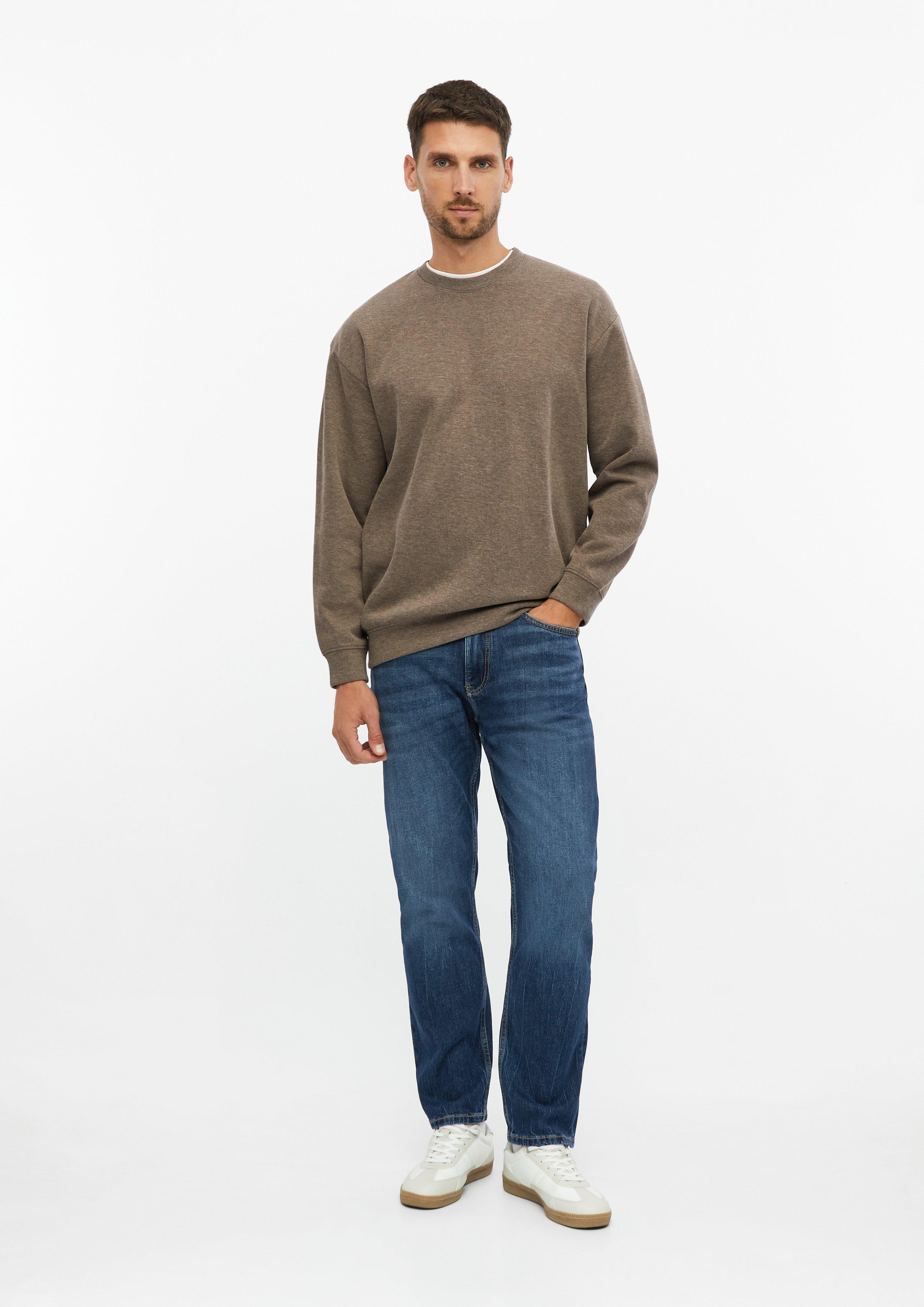 Hommes Sweat-shirt en brun de s.Oliver
